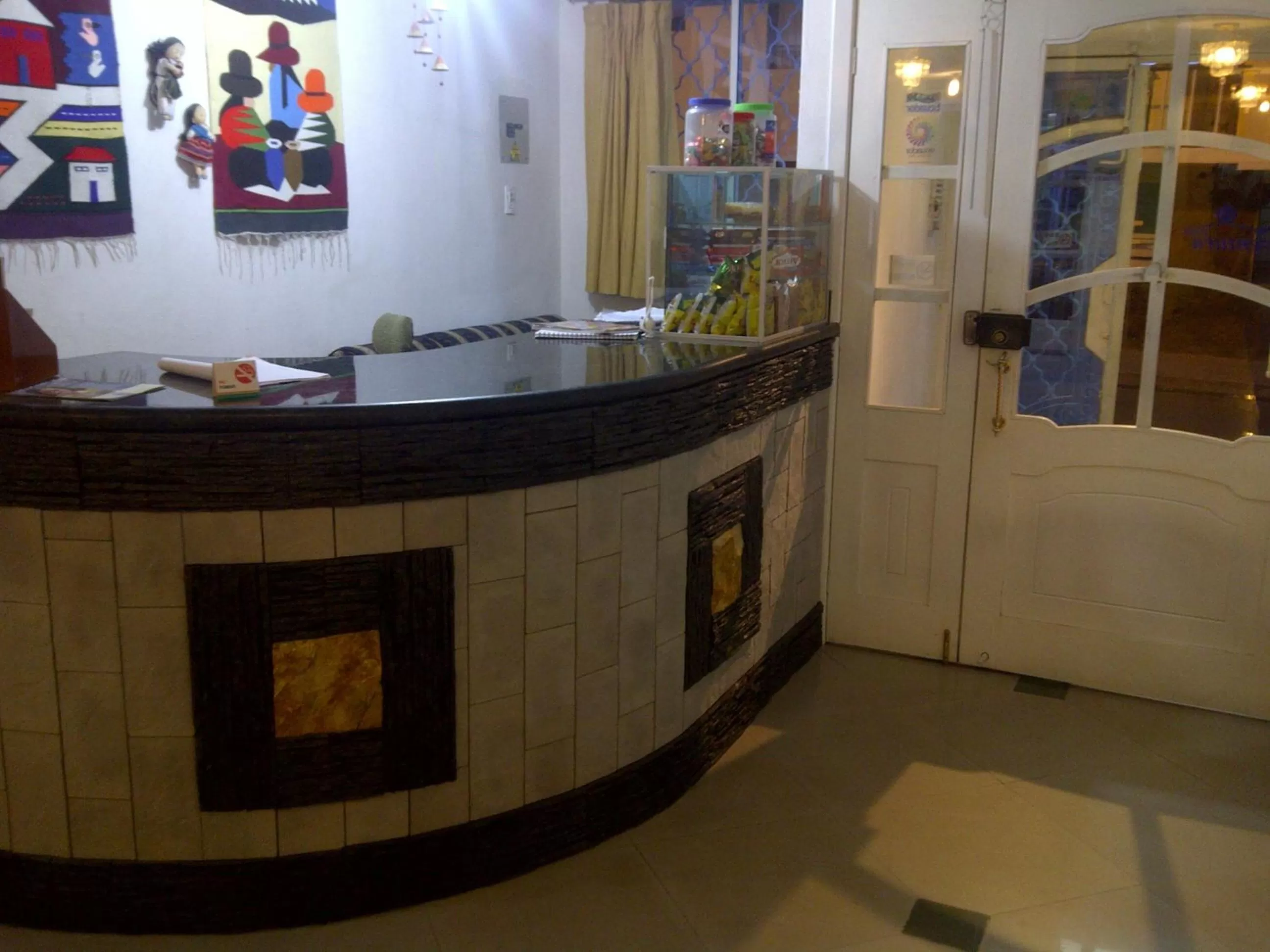 Lobby or reception in Hotel Ventura