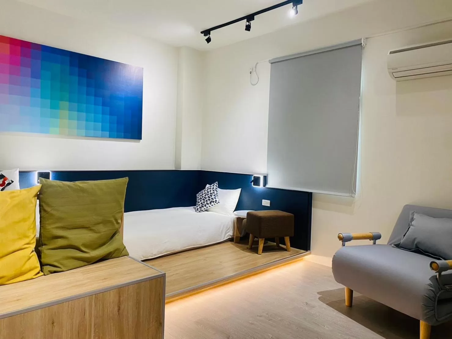 Living room in Beachcastle & Sea View Villa