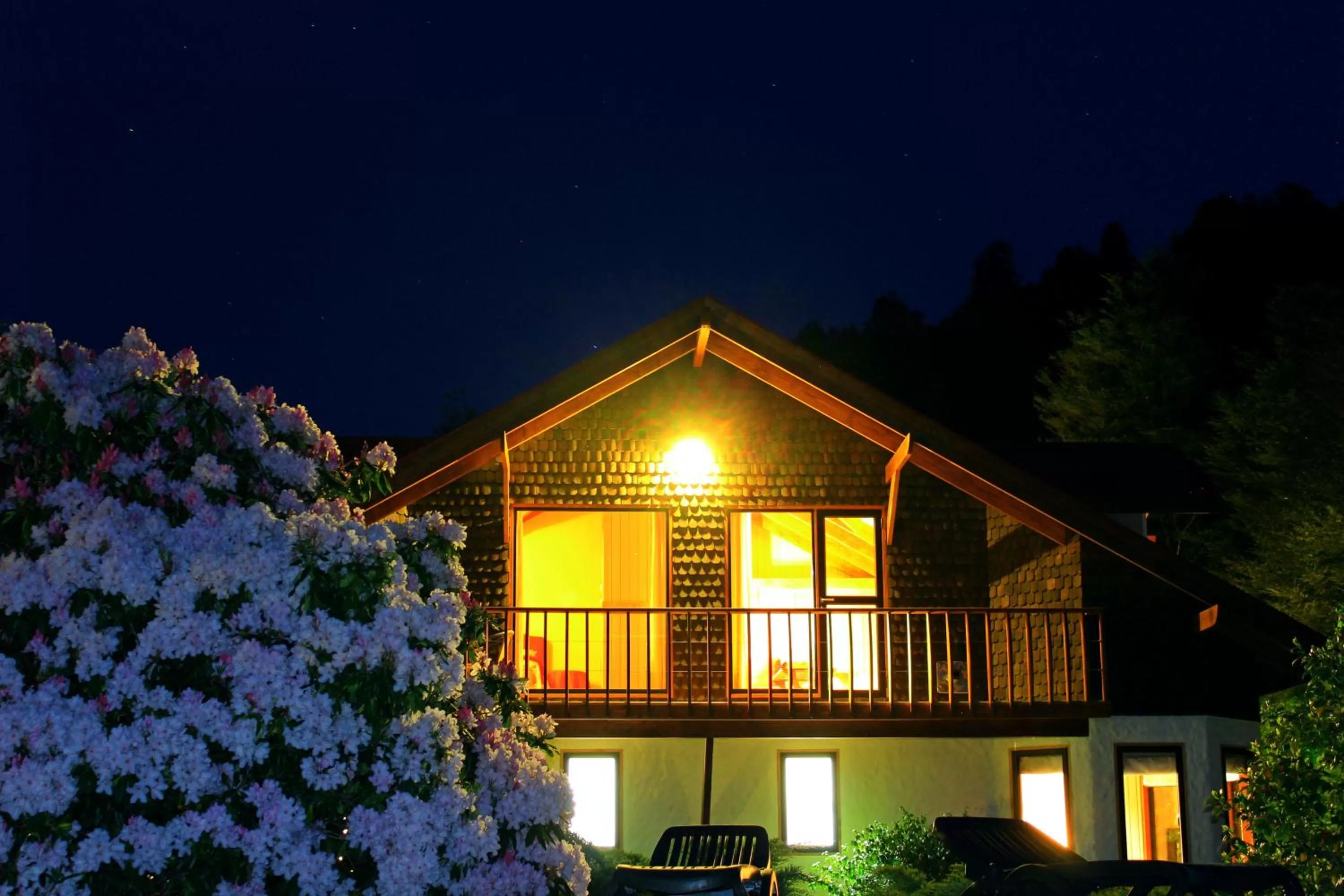 Property Building in Hotel Salto del Carileufu