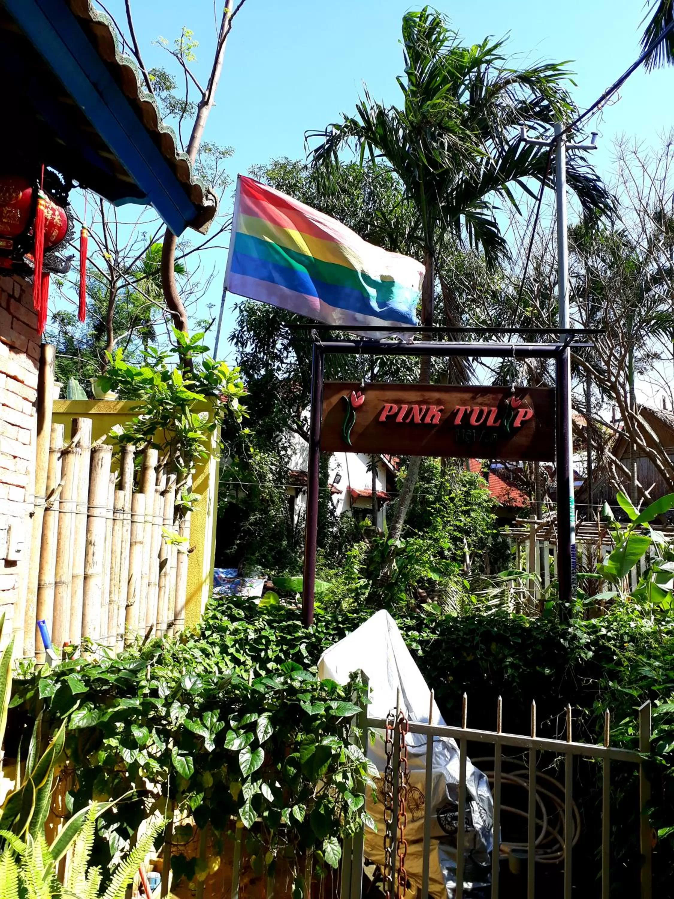 Property logo or sign in Pink Tulip Hoi An