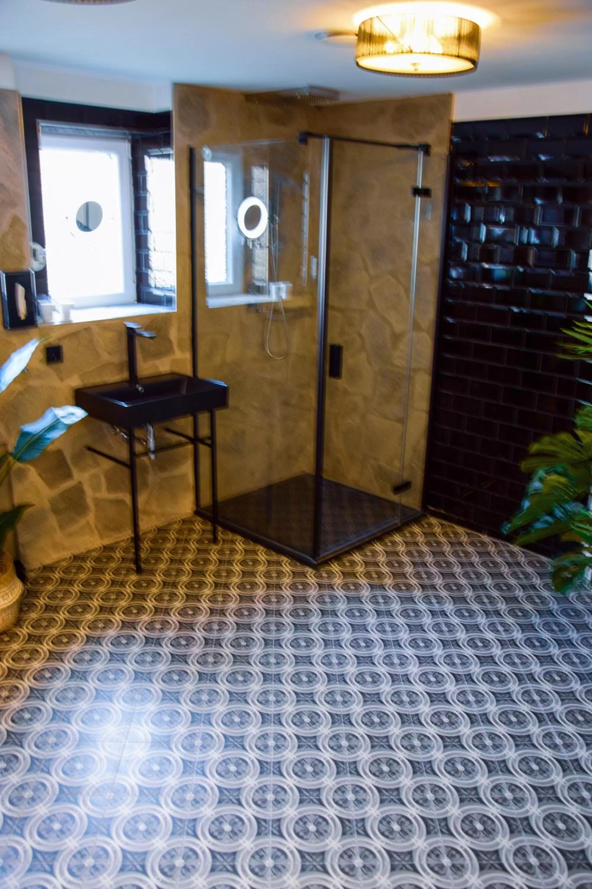 Bathroom in Sauna & Whirlpool - ALPENLIEBE APARTments