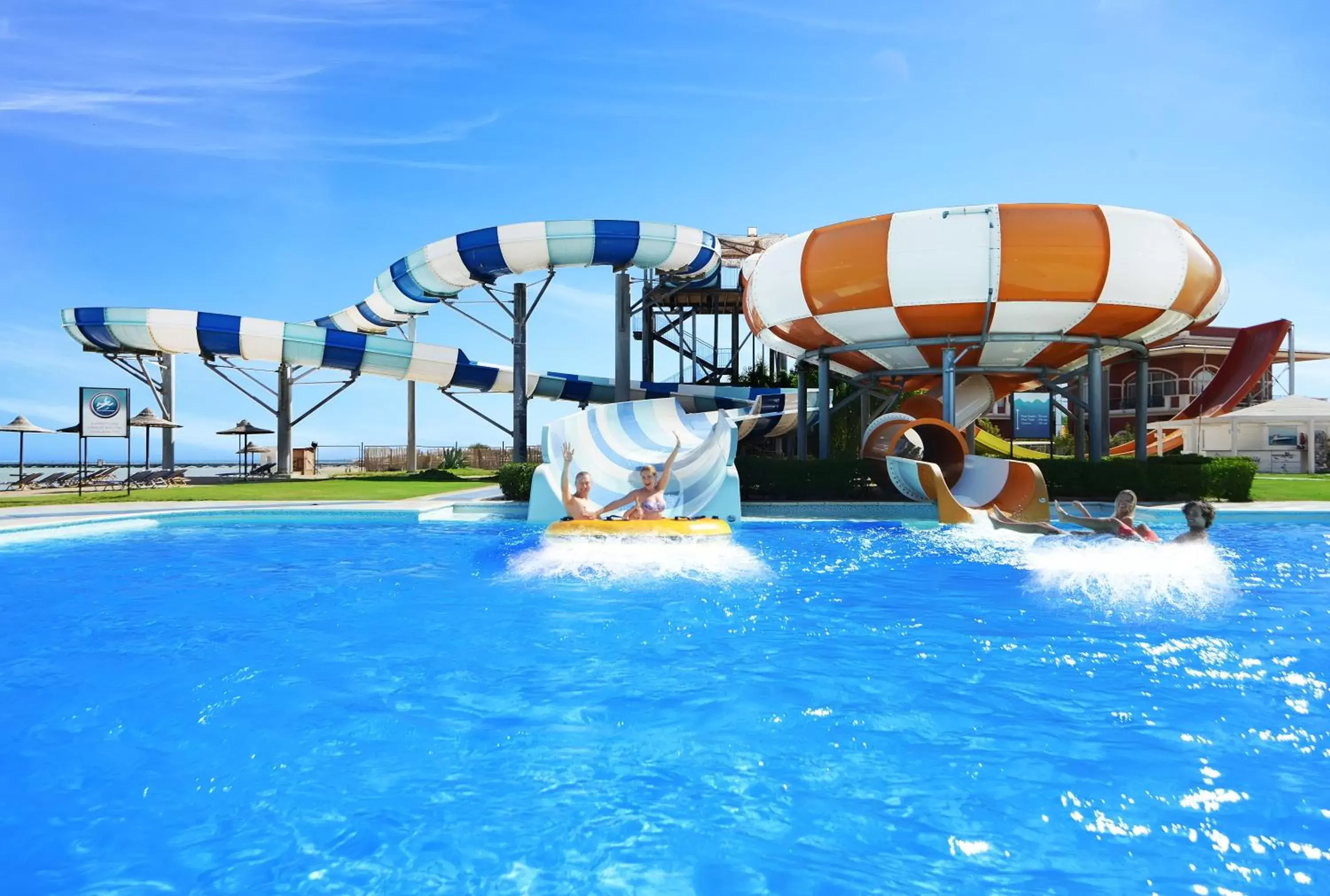 Aqua park, Water Park in Jaz Aquamarine Resort