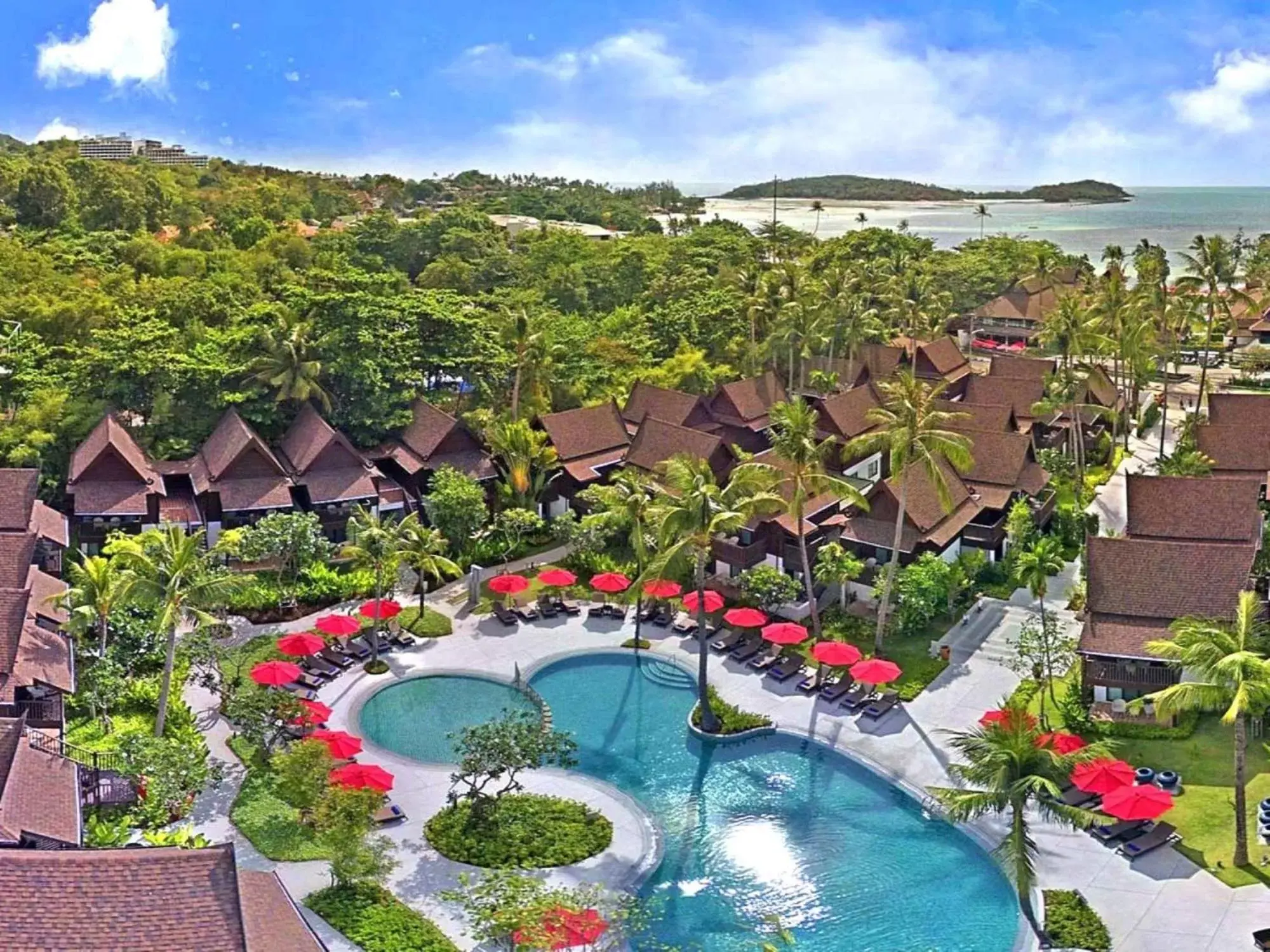 Swimming pool, Pool View in Amari Koh Samui