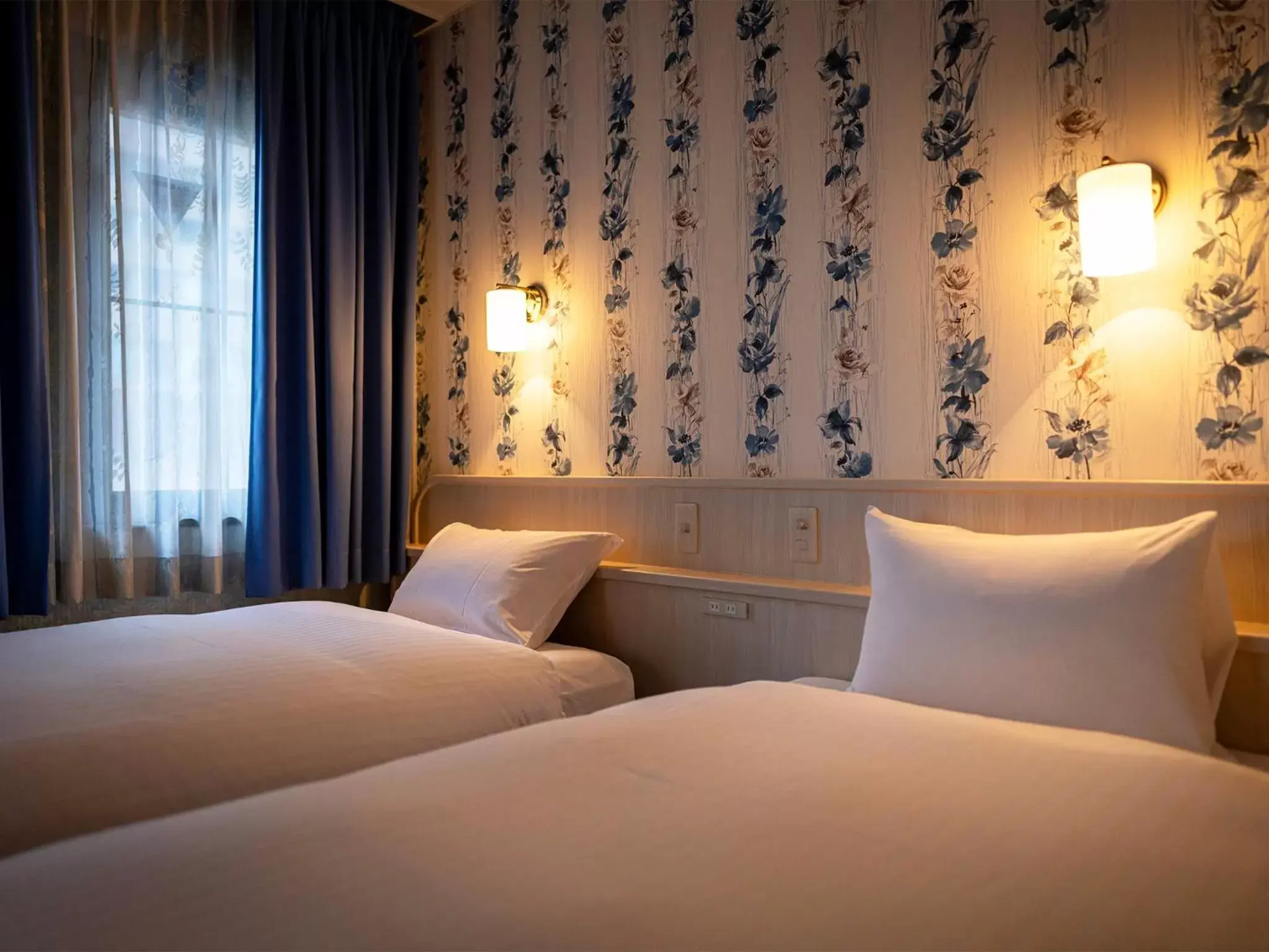 Bed in Hotel Eclair Hakata