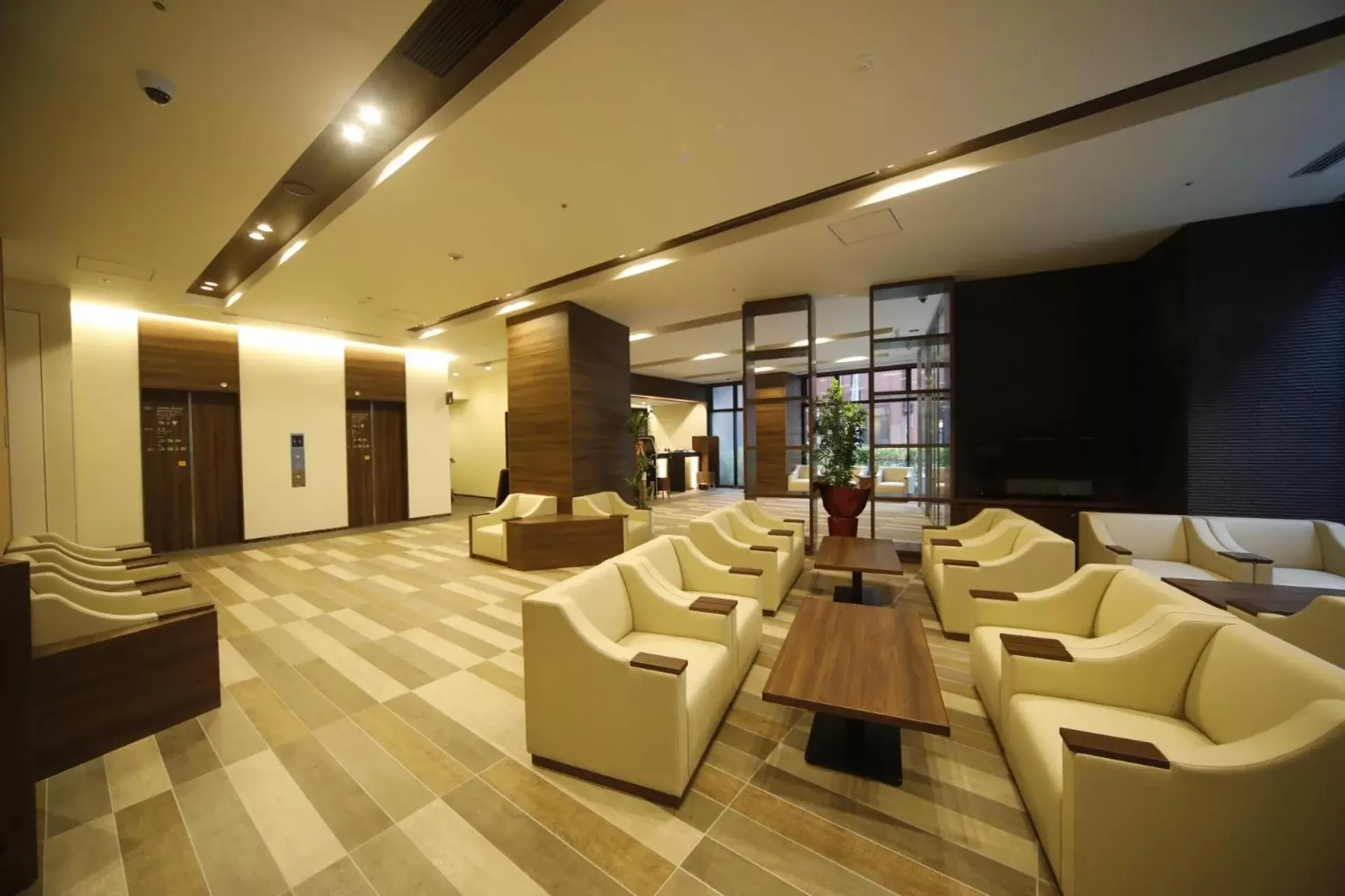 Lobby or reception in Dormy Inn Oita