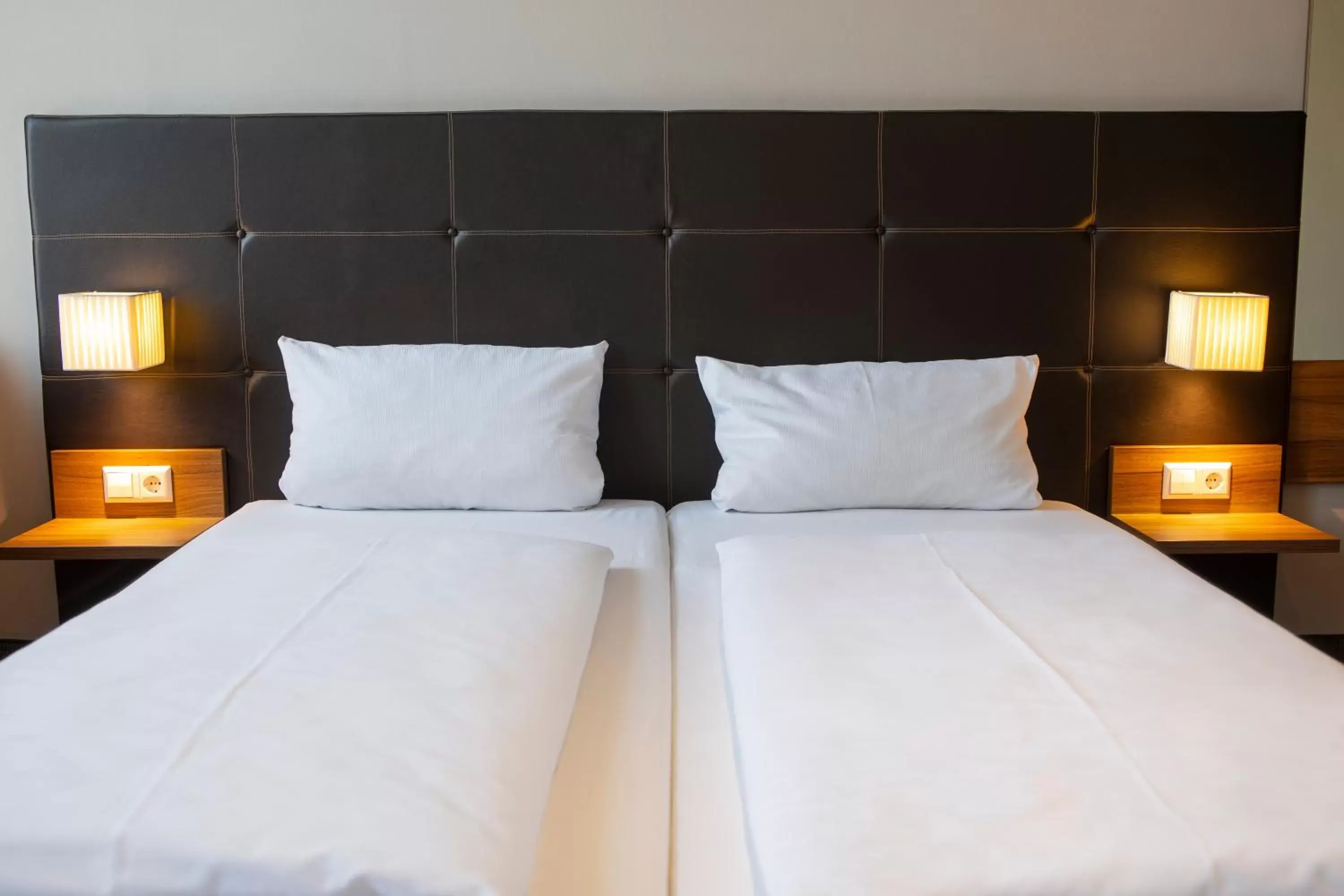 Bed in JOESEPP´S HOTEL am Schweizerberg