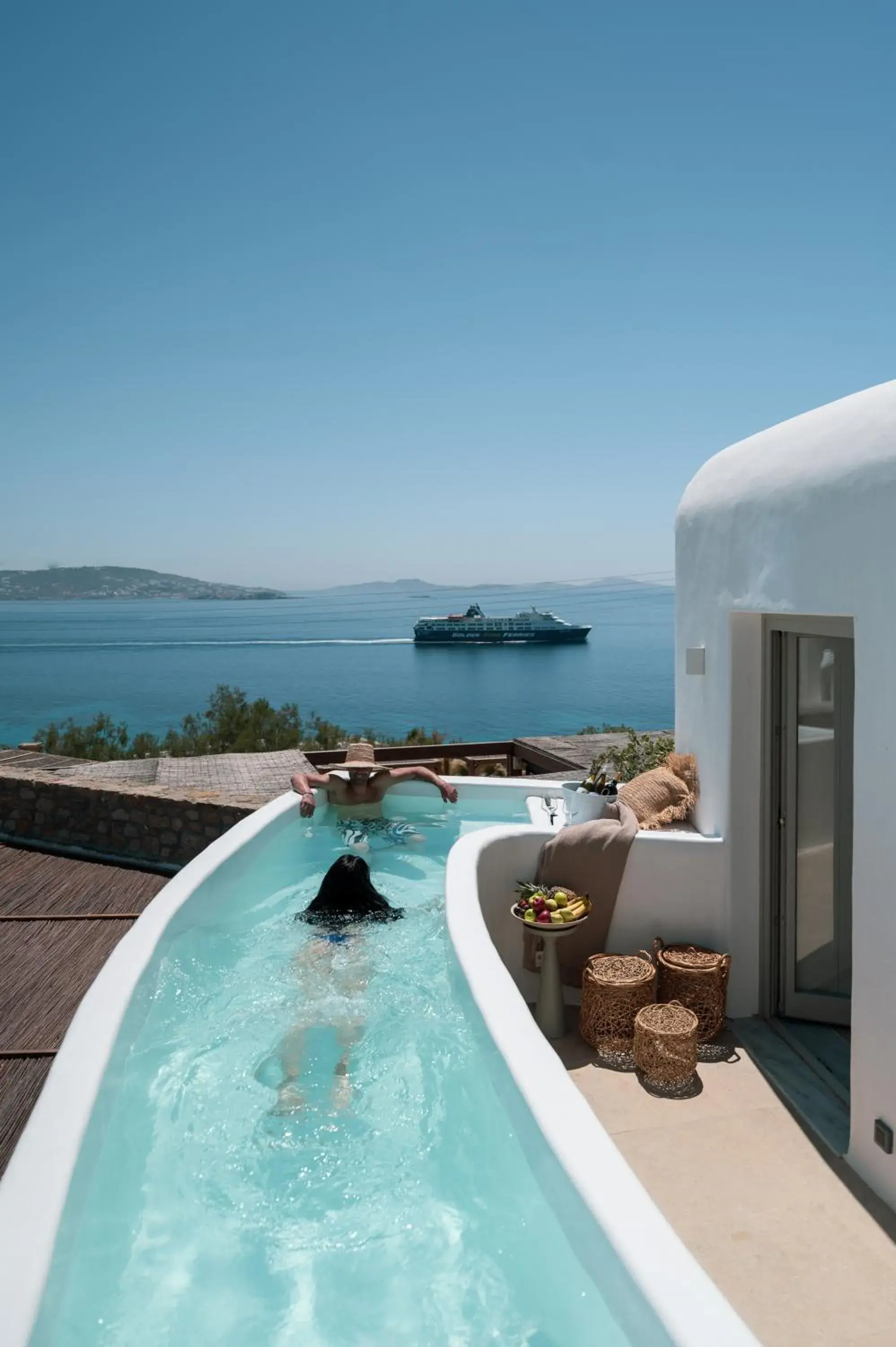 Swimming Pool in Rocabella Mykonos Hotel