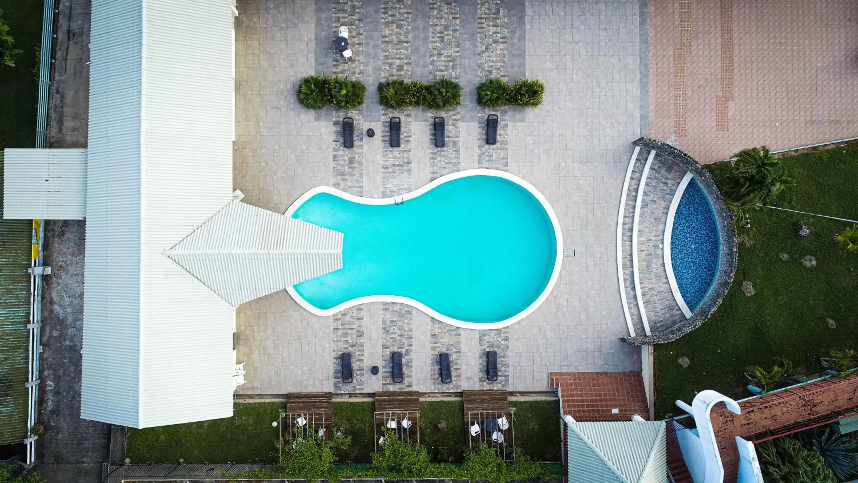 Bird's eye view, Pool View in Hotel Faranda Guayacanes