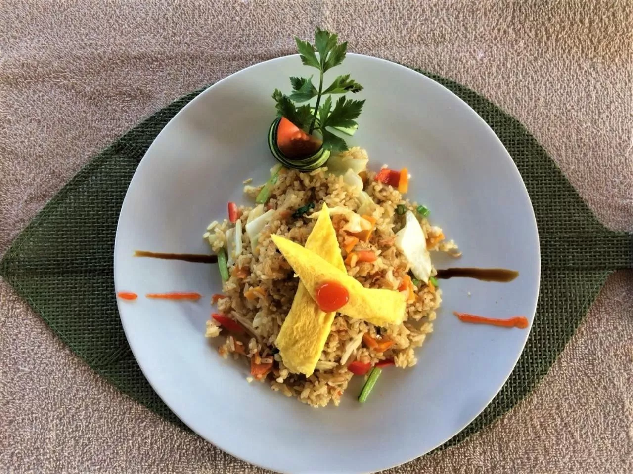 Breakfast in Jukung Cottage