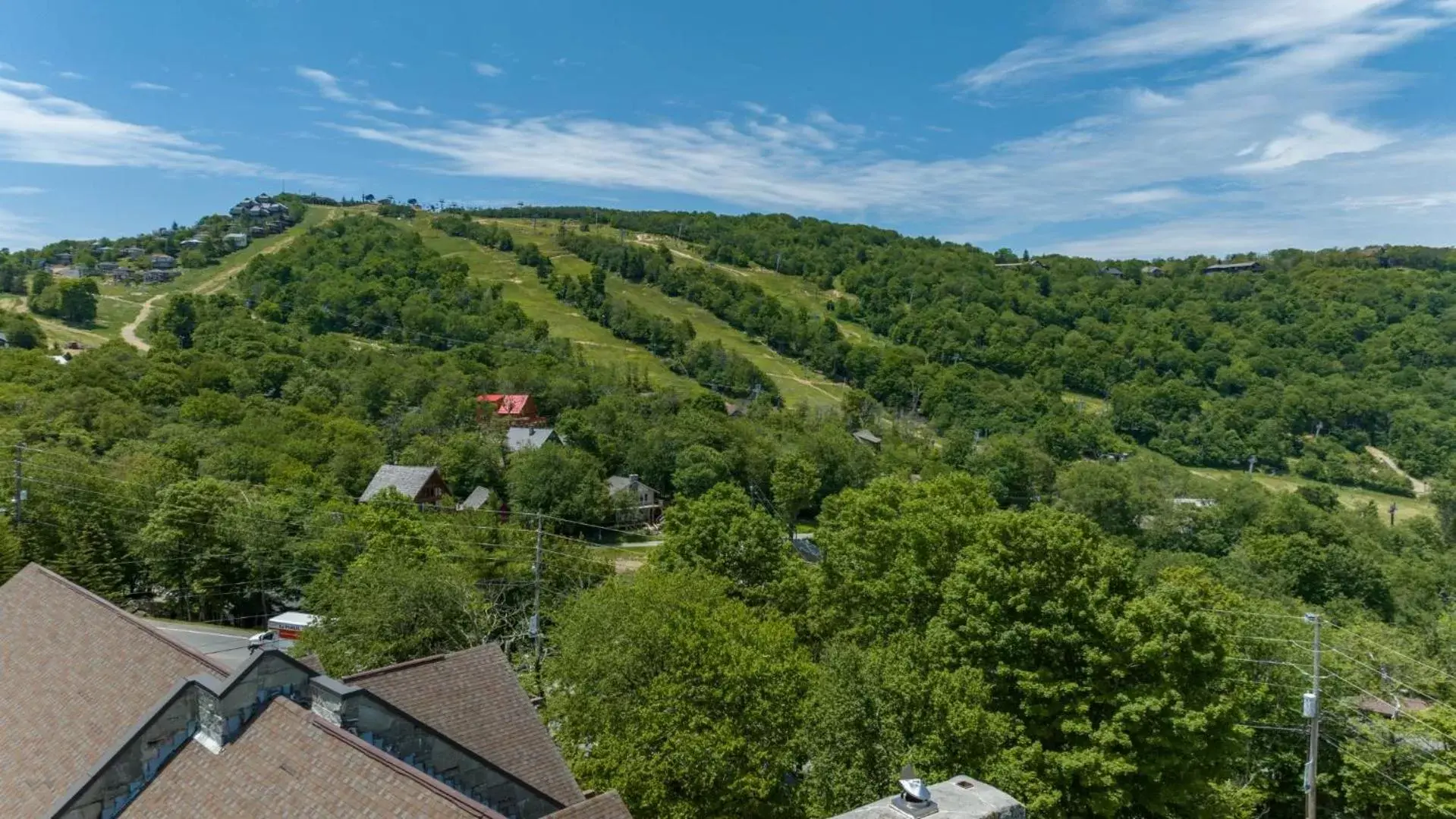 Natural landscape, Bird's-eye View in 4 Seasons at Beech Mountain