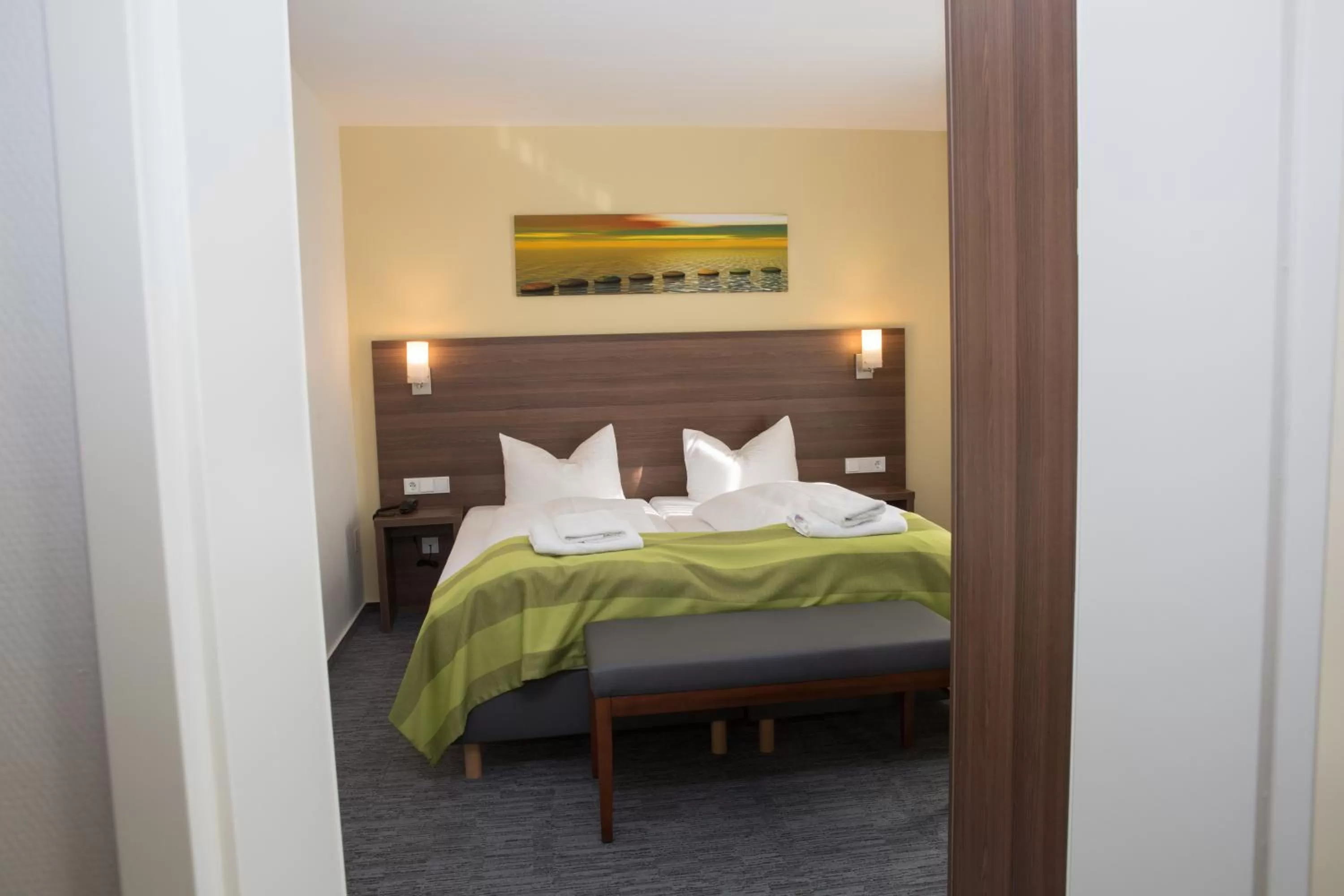 Bedroom, Bed in Trip Inn Goethe Business Messe