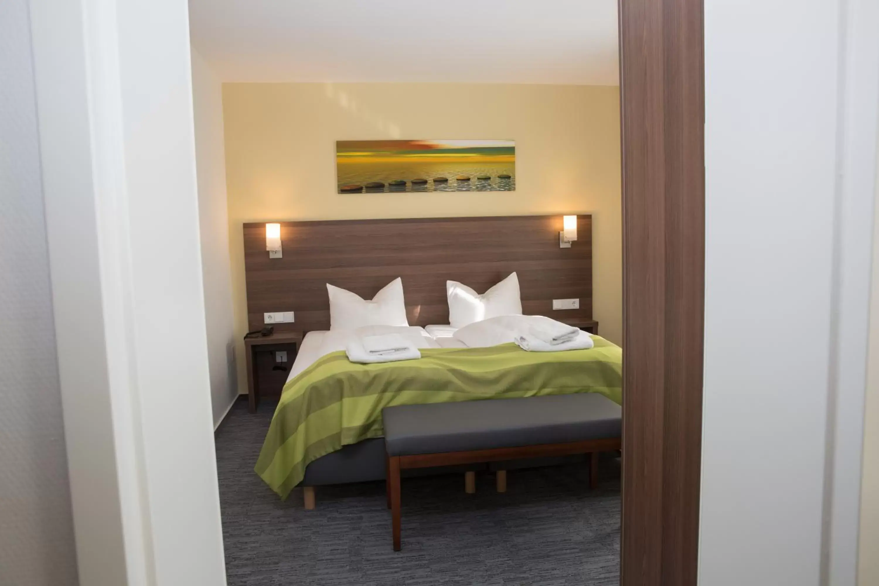 Bedroom, Room Photo in Goethe Business Hotel by Trip Inn