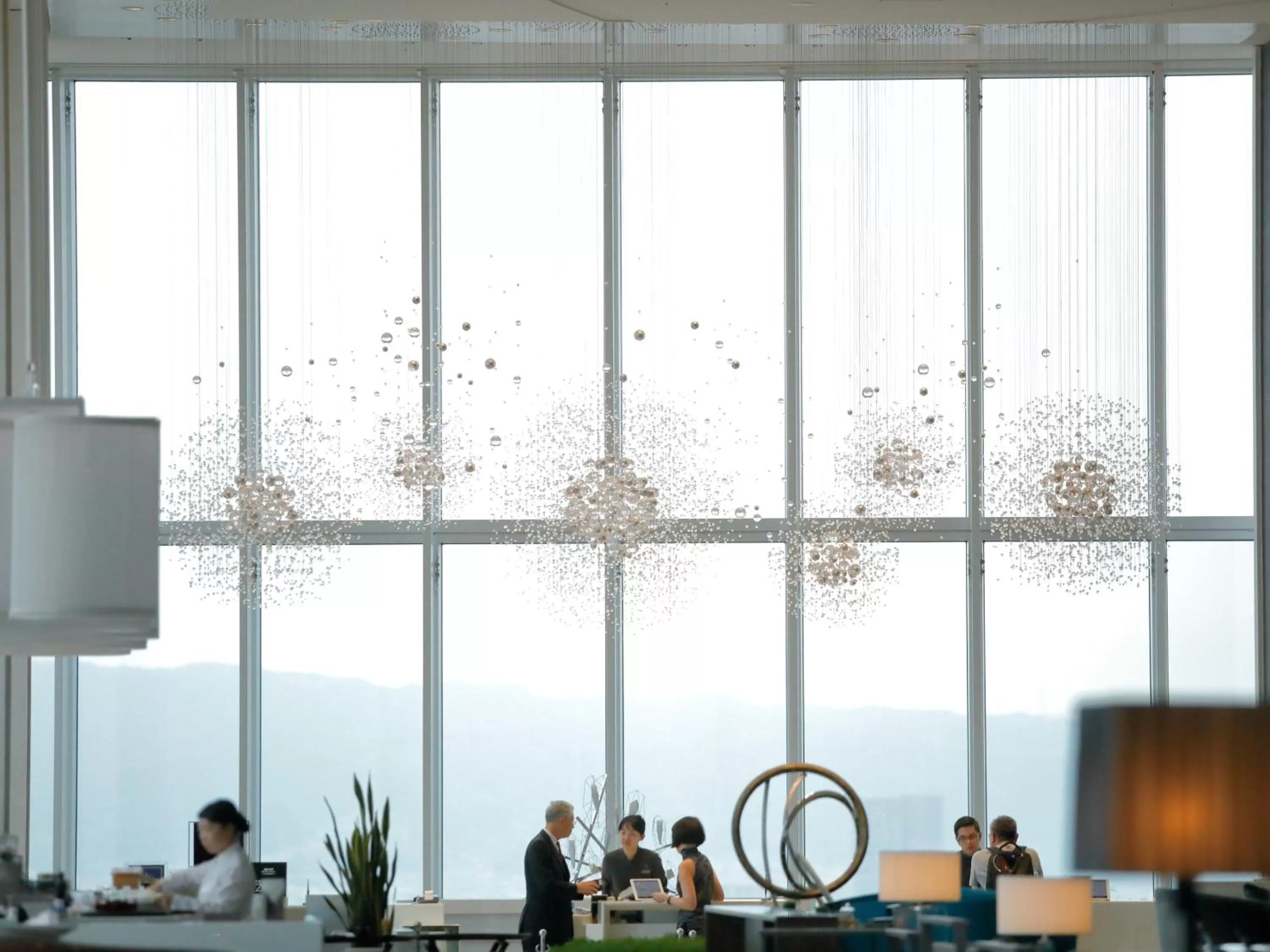 Lobby or reception in Osaka Marriott Miyako Hotel