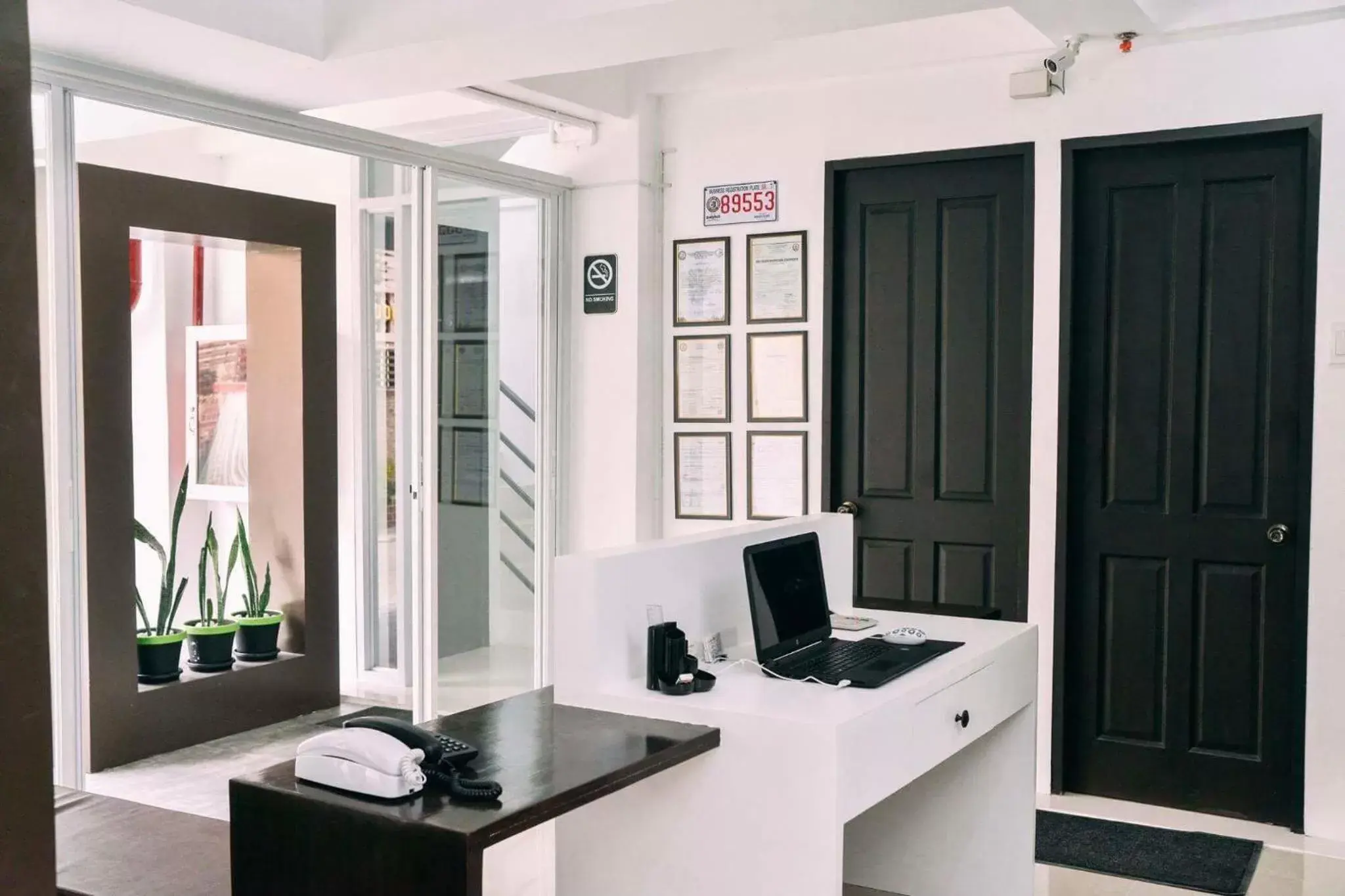 Facade/entrance in The Strand Suites and Dormitel Facade/entrance in The Strand Suites and Dormitel