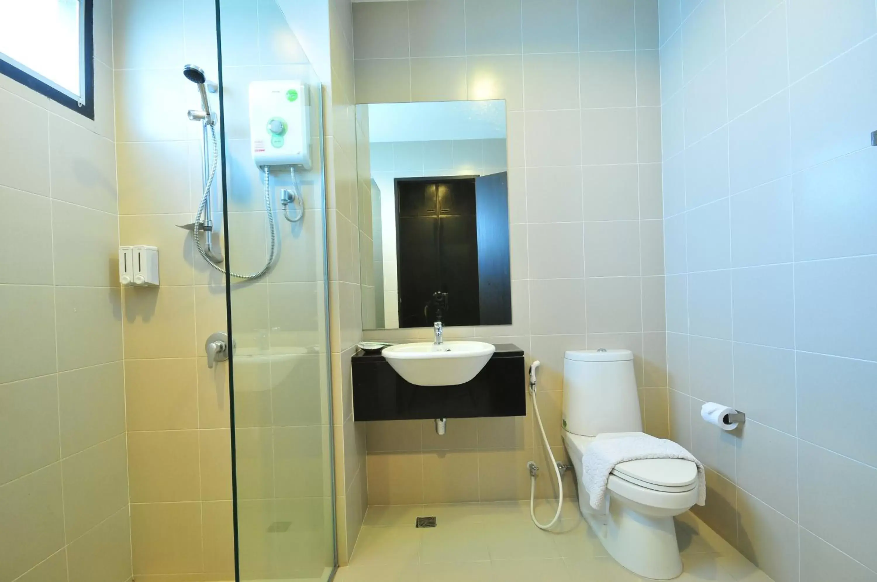 Bathroom in BS Residence Suvarnabhumi - SHA Extra Plus