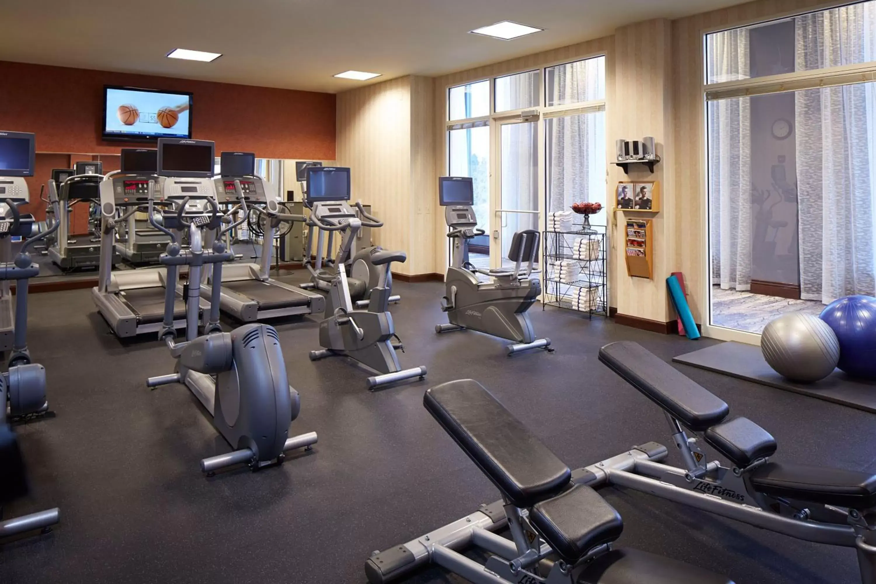 Fitness centre/facilities, Fitness Center/Facilities in Milwaukee Marriott West