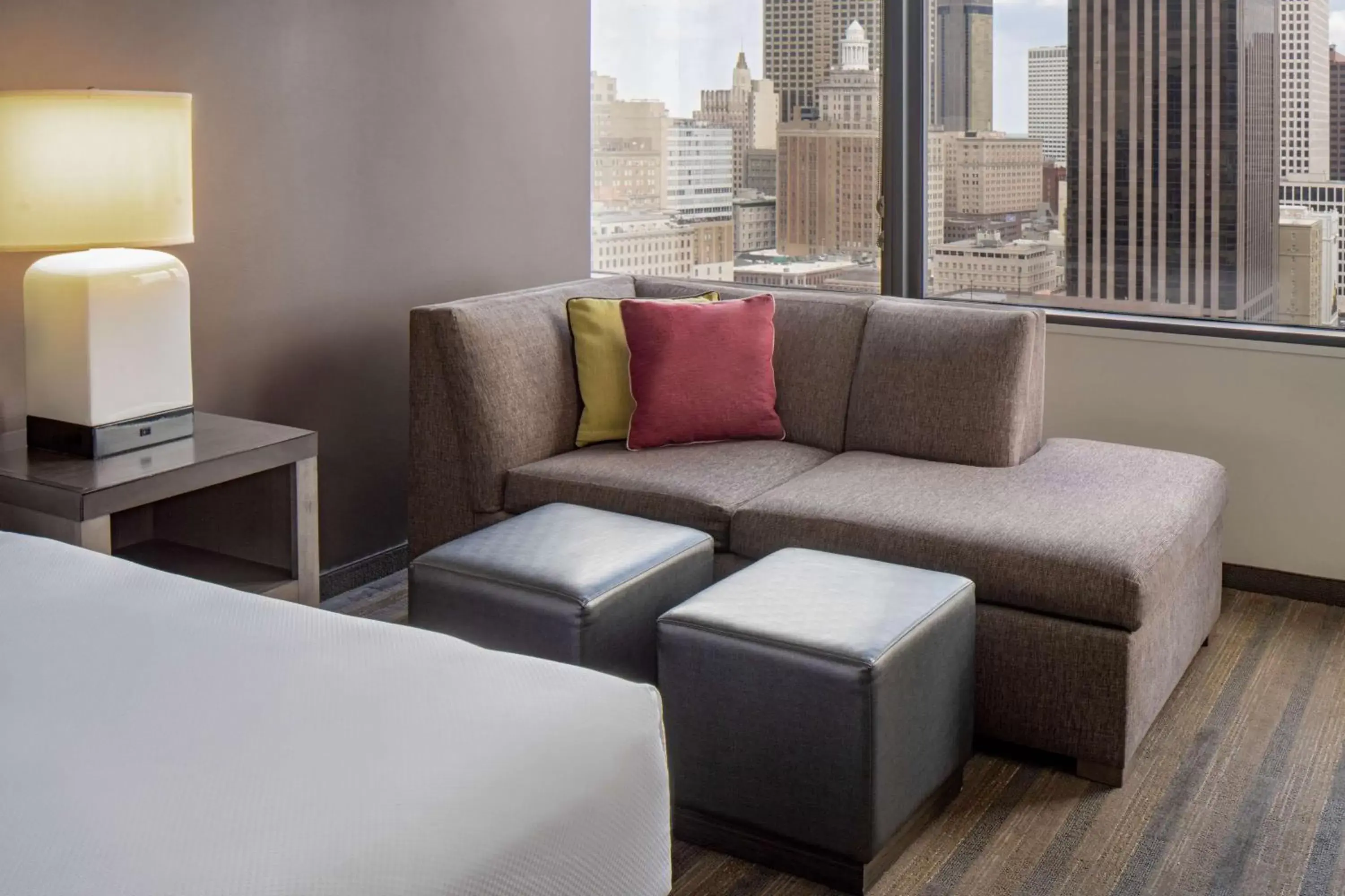 Bedroom, Seating Area in Hyatt House New Orleans Downtown