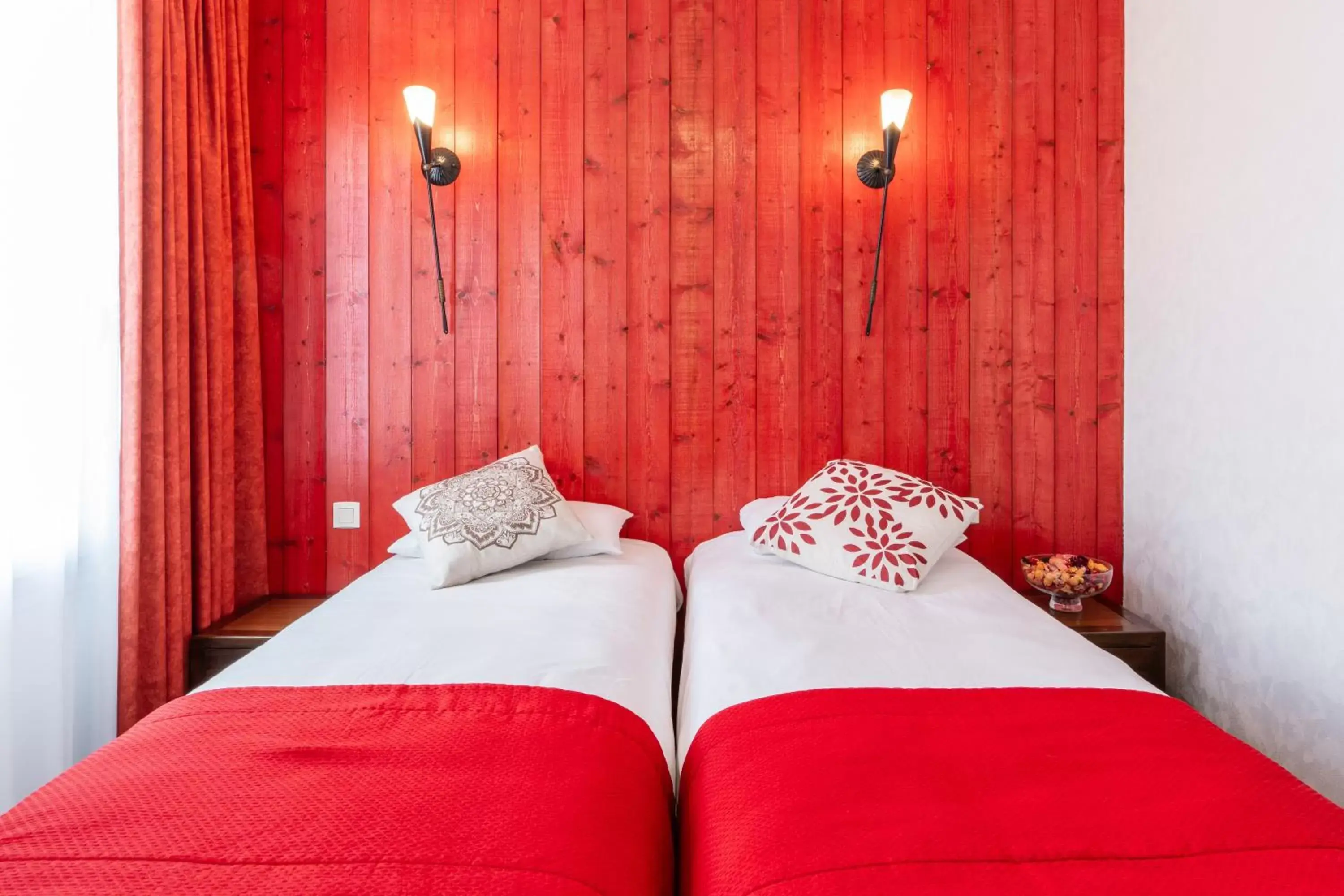 Bedroom, Bed in Hotel des Ducs