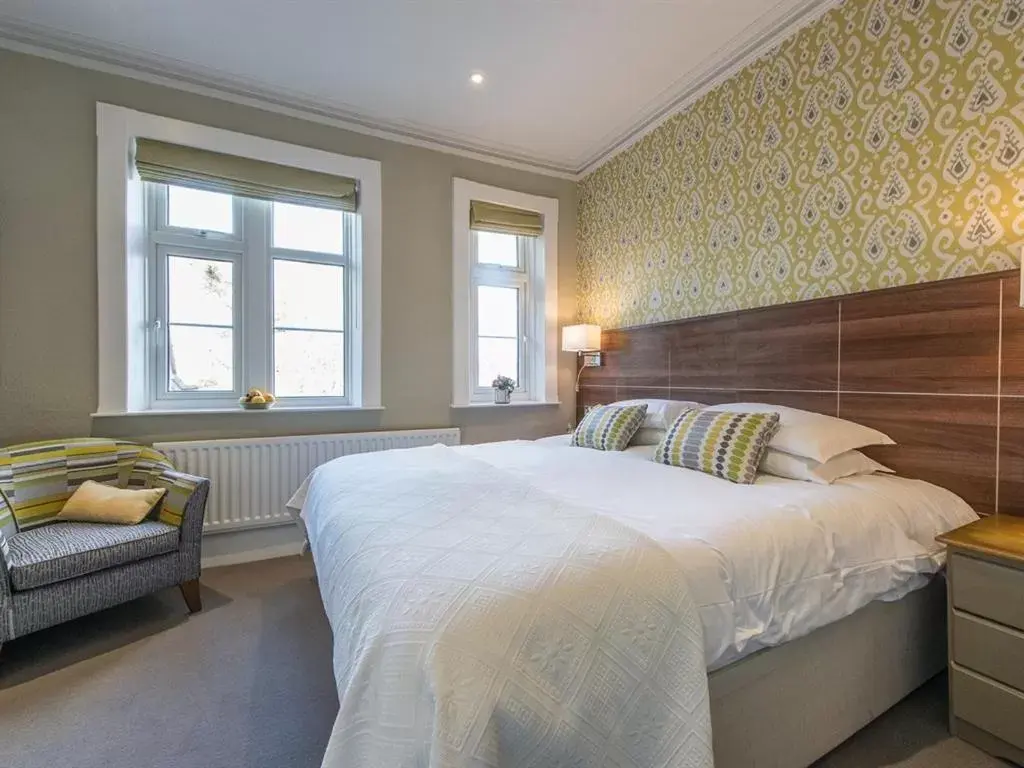 Bedroom, Bed in The Cliffe at Dinham Bedroom, Bed in The Cliffe at Dinham