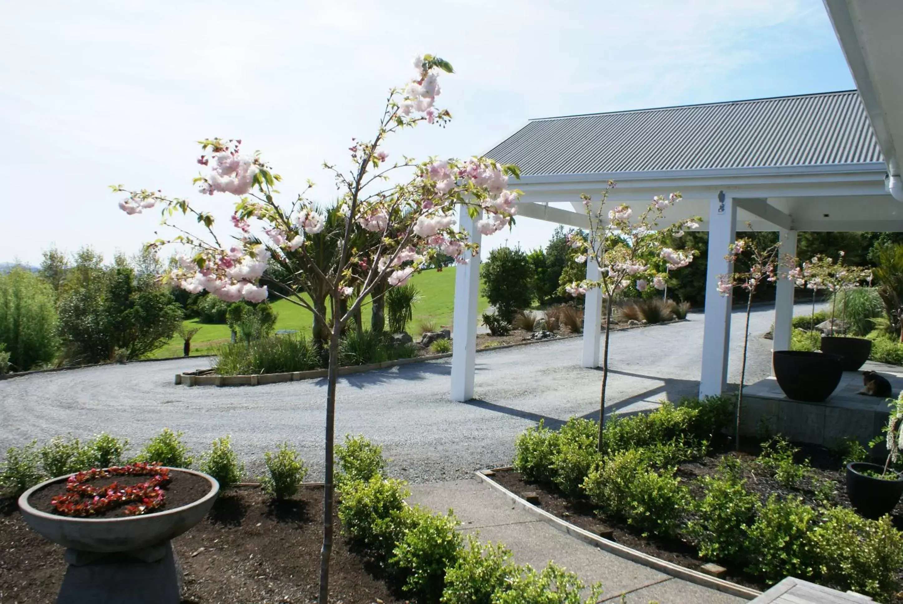 Garden in Woodhouse Mountain Lodge