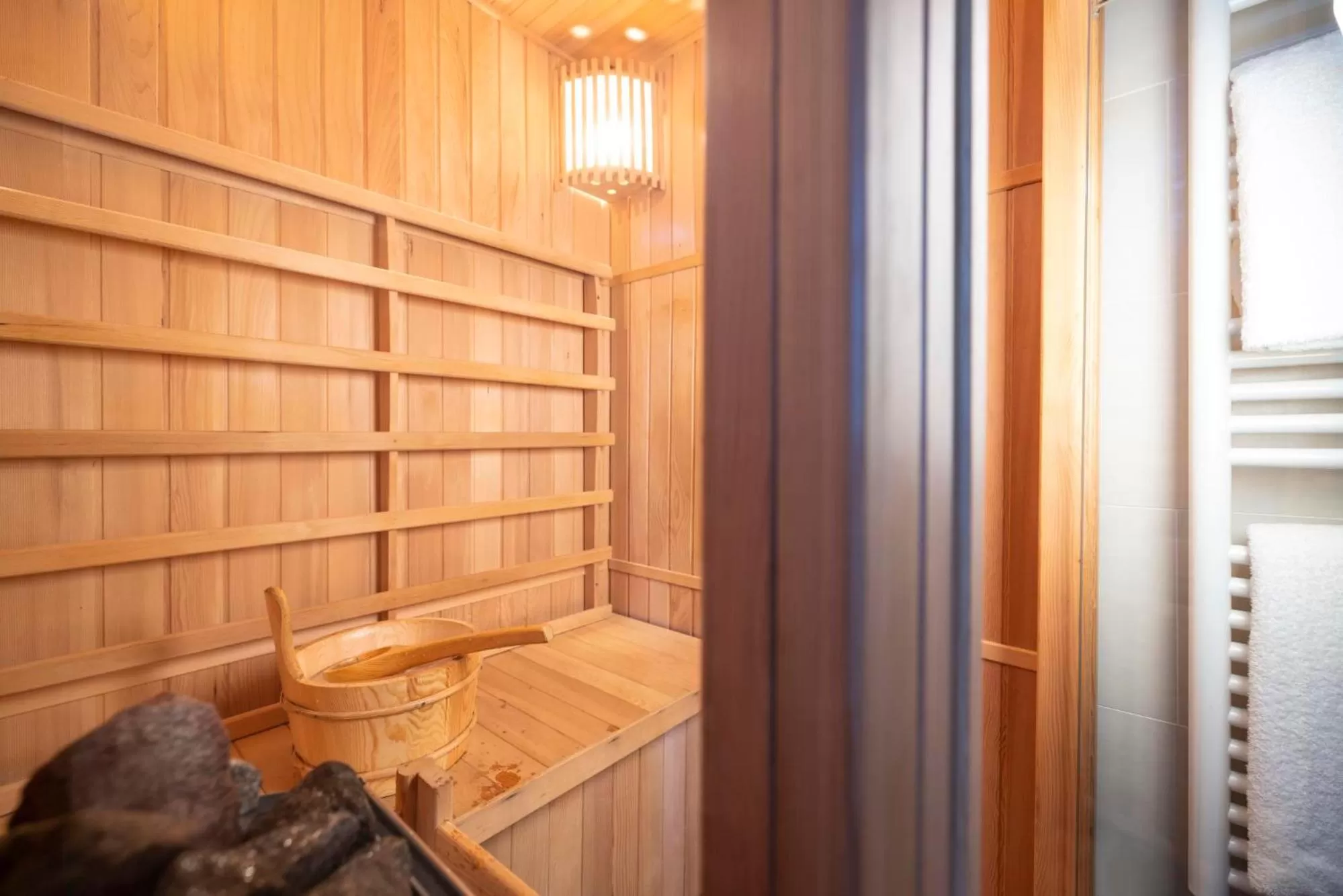 Sauna in Hôtel Théorème