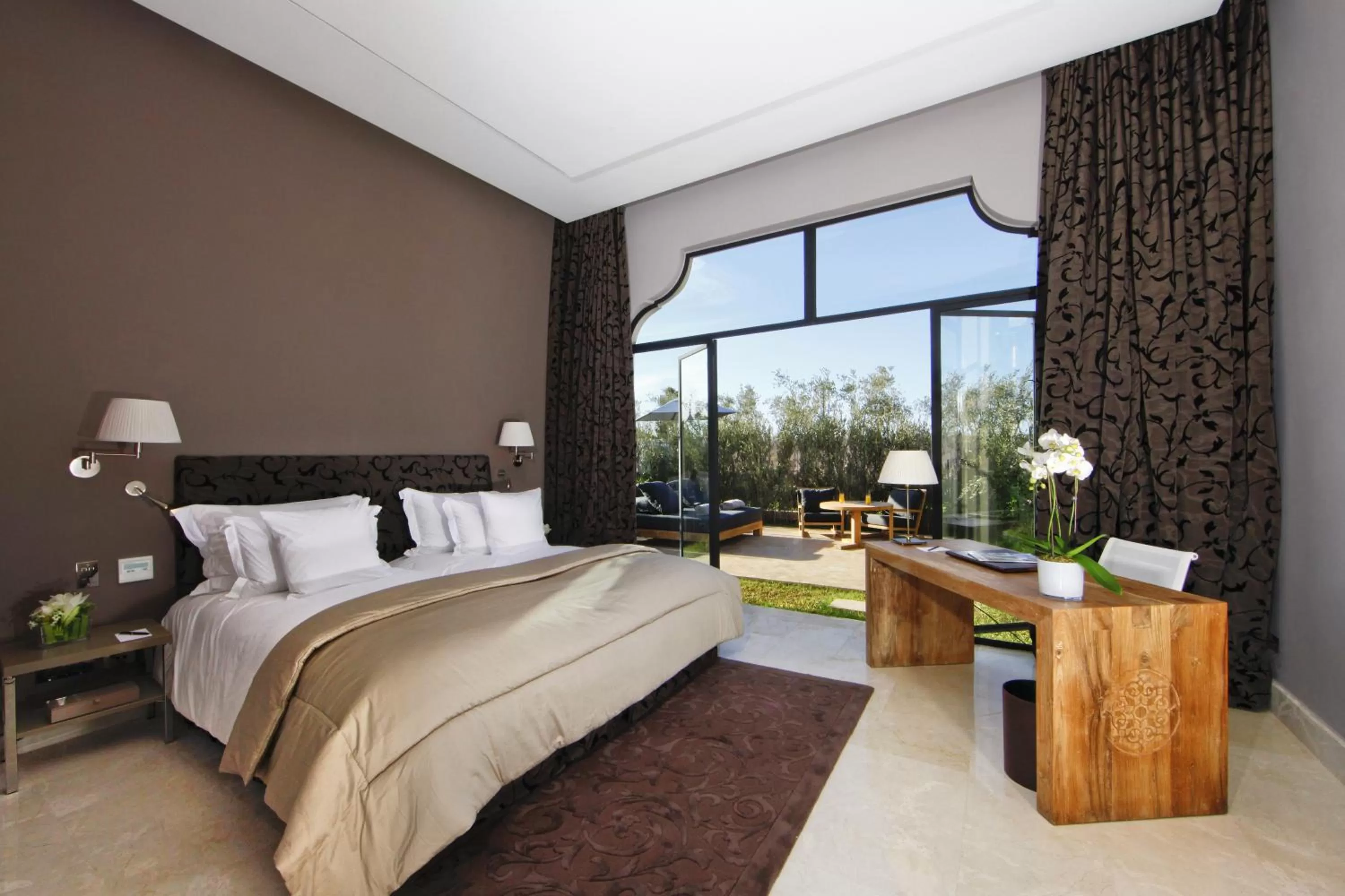 Bedroom, Bed in Palais Namaskar