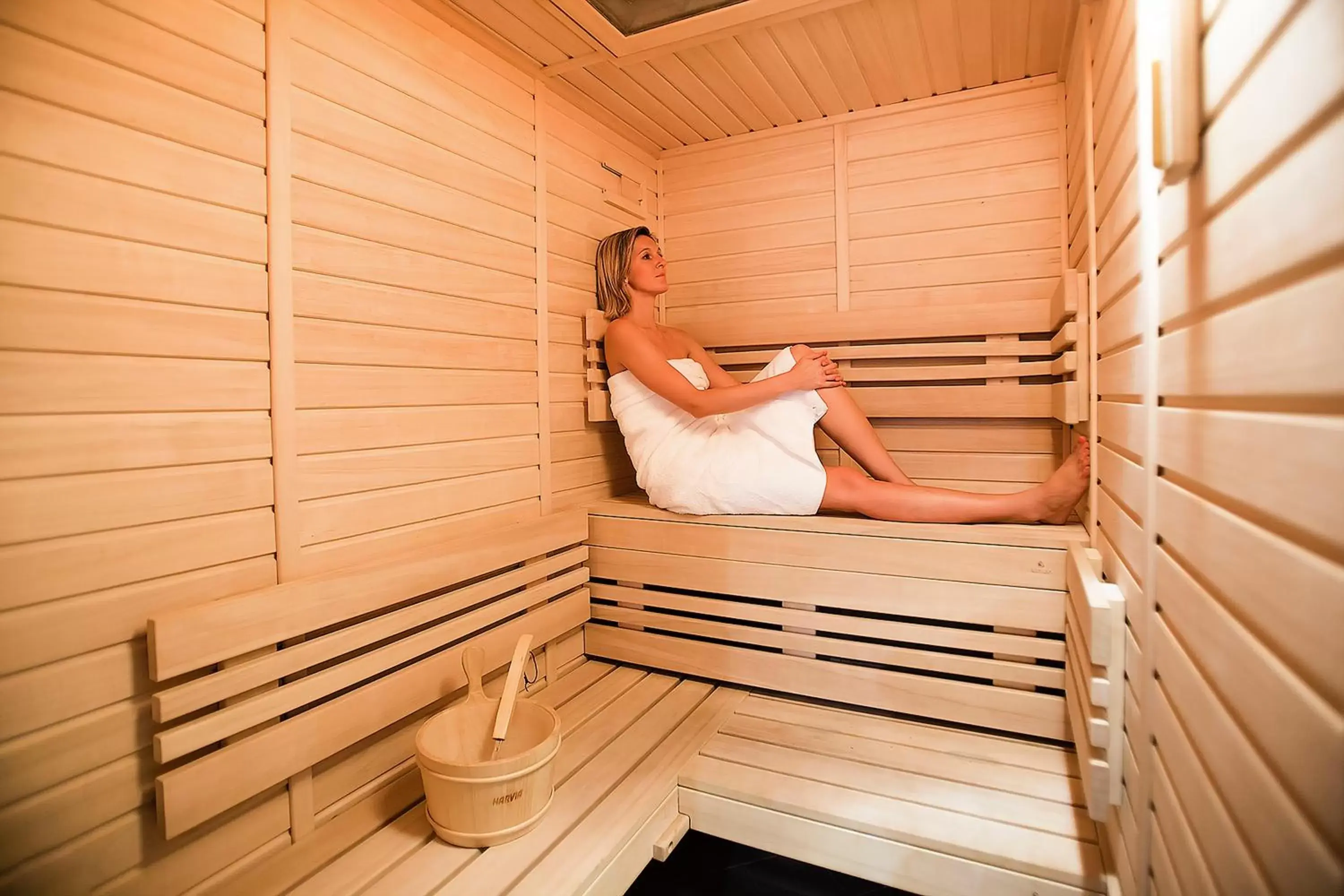 Sauna in Luxury Family Hotel Royal Palace