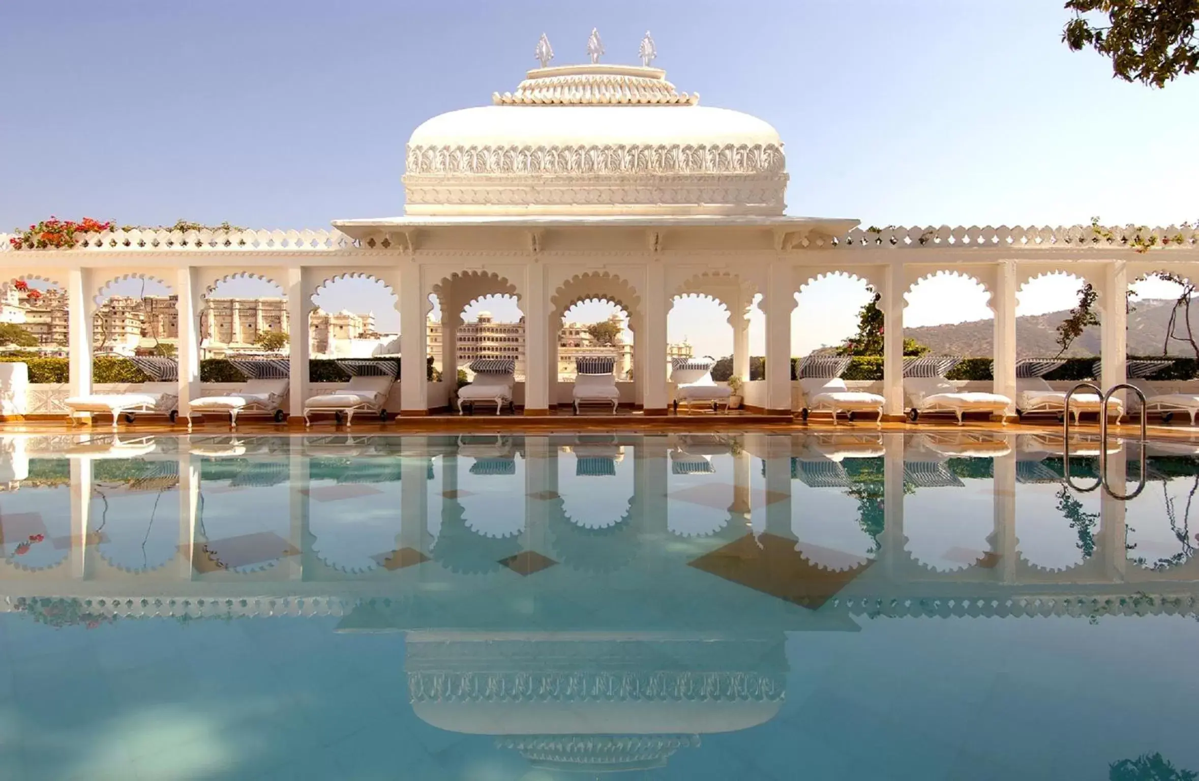 Swimming Pool in Taj Lake Palace Udaipur