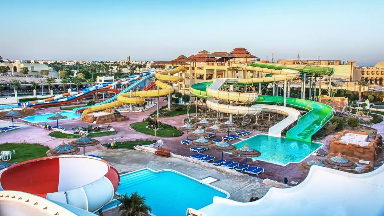 Pool view, Water Park in Xanadu Makadi Bay - High Class All Inclusive