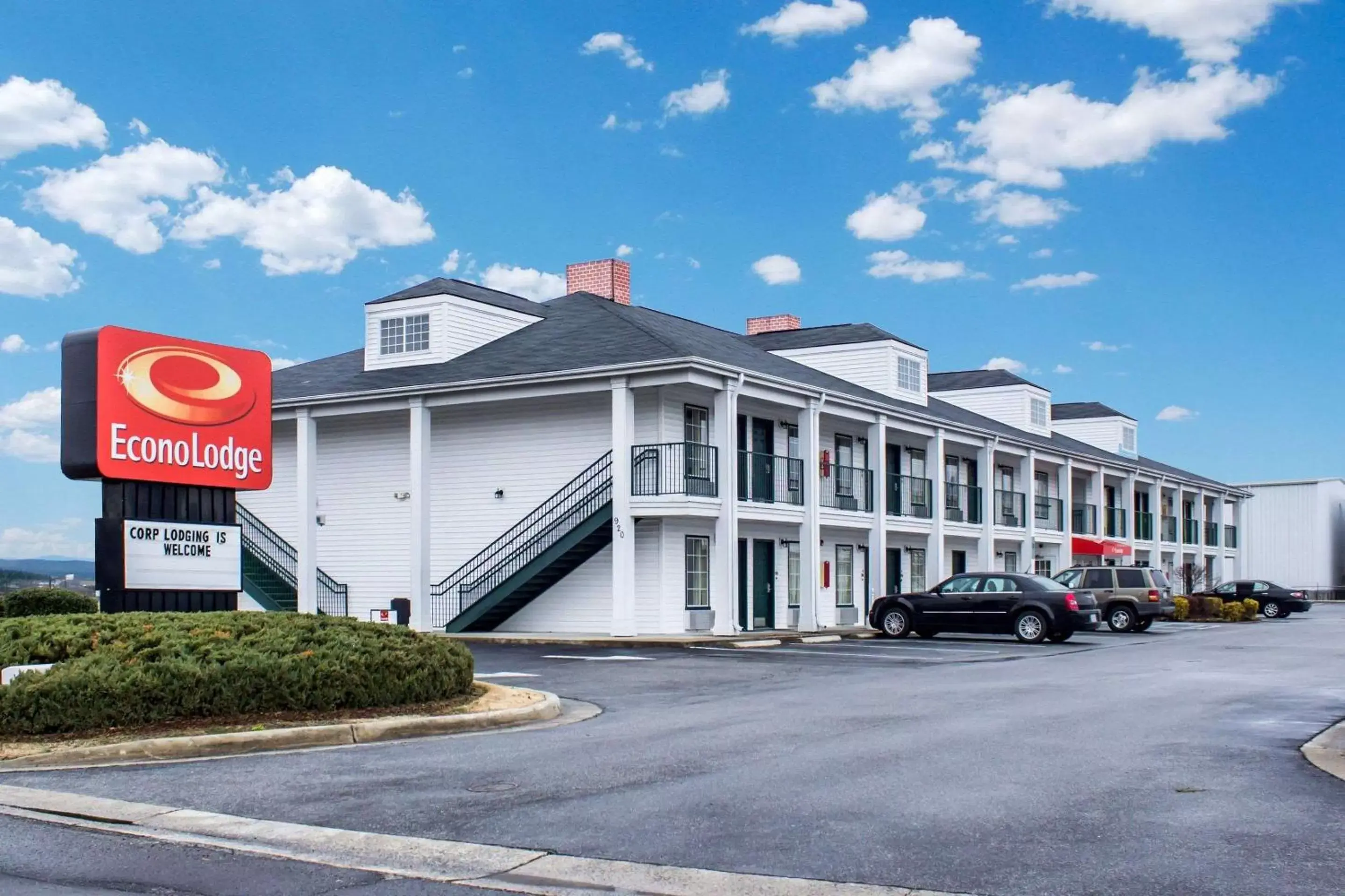 Property building in Econo Lodge Greenville