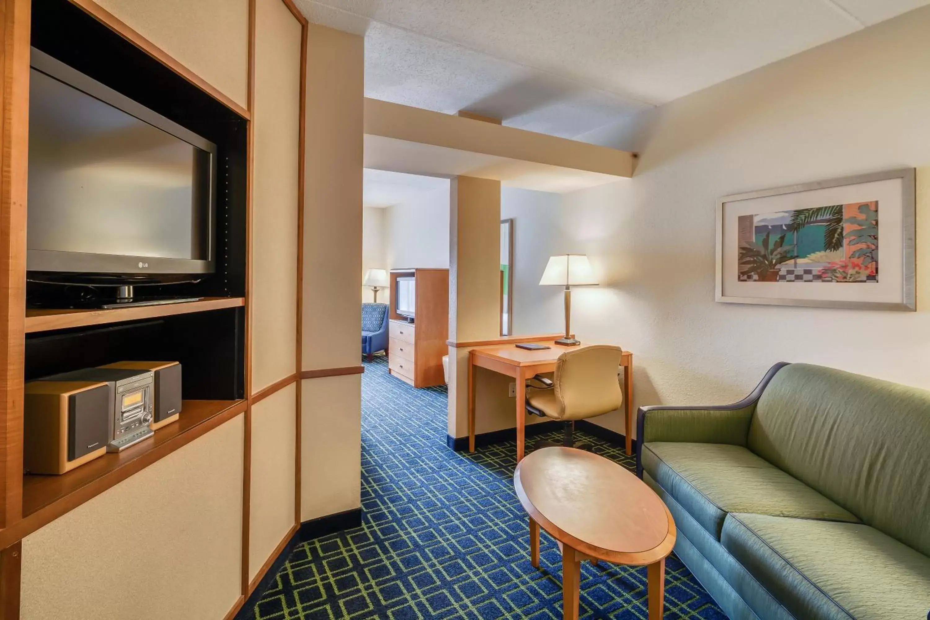 Seating Area in Fairfield Inn and Suites Jacksonville Beach