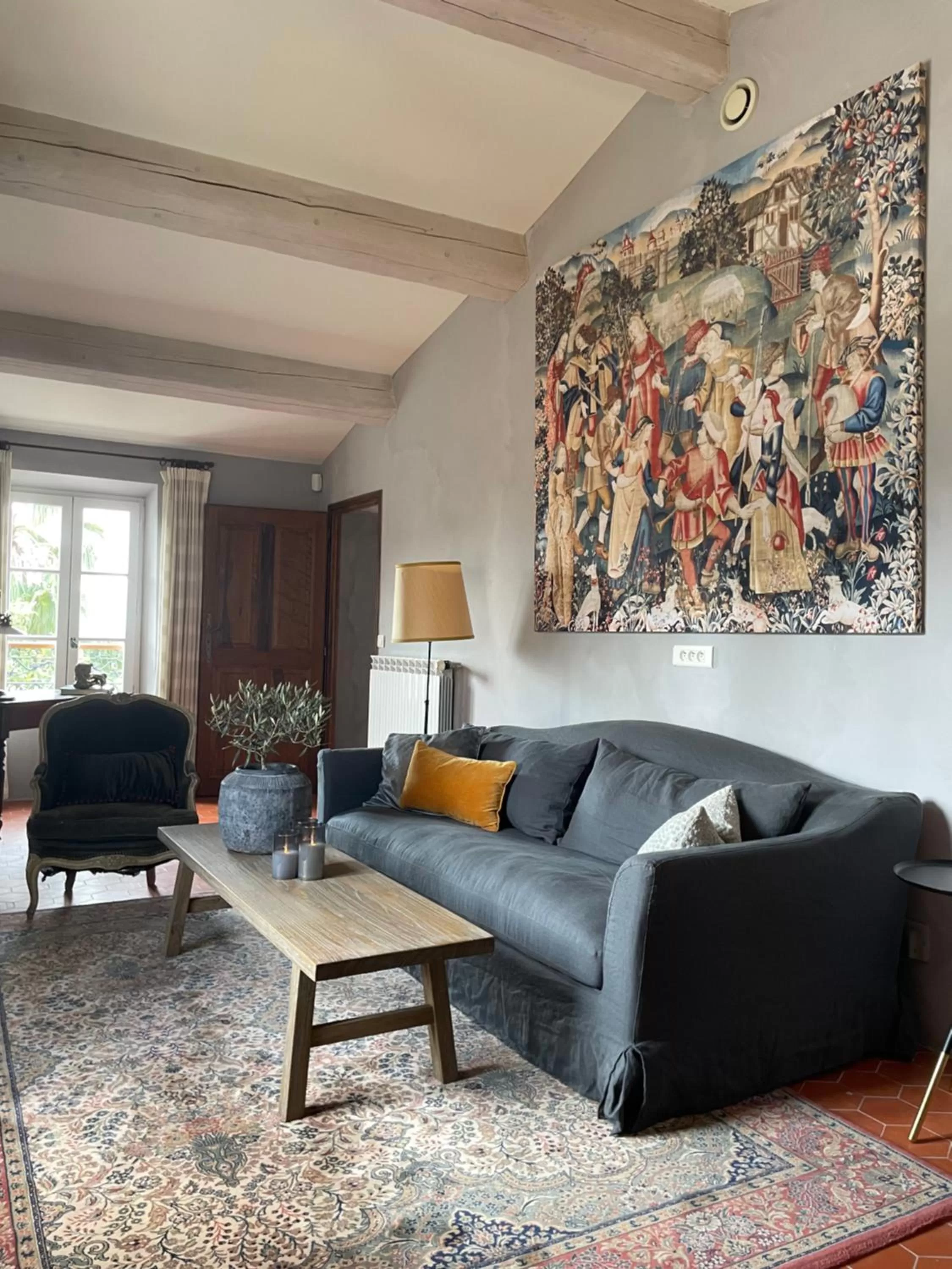 Seating Area in La Maison de Platane B&B