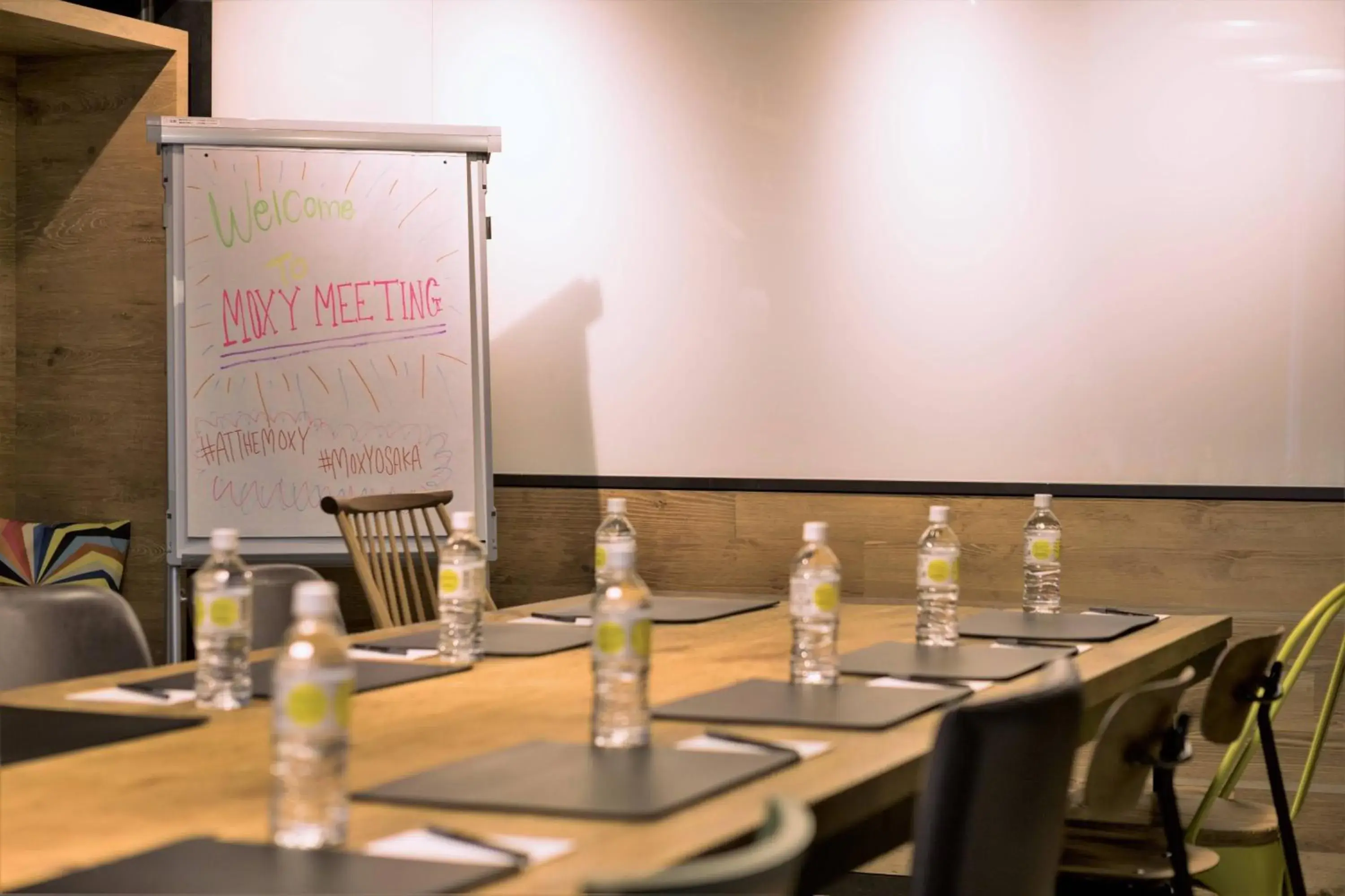 Meeting/conference room, Restaurant/Places to Eat in MOXY Osaka Honmachi by Marriott