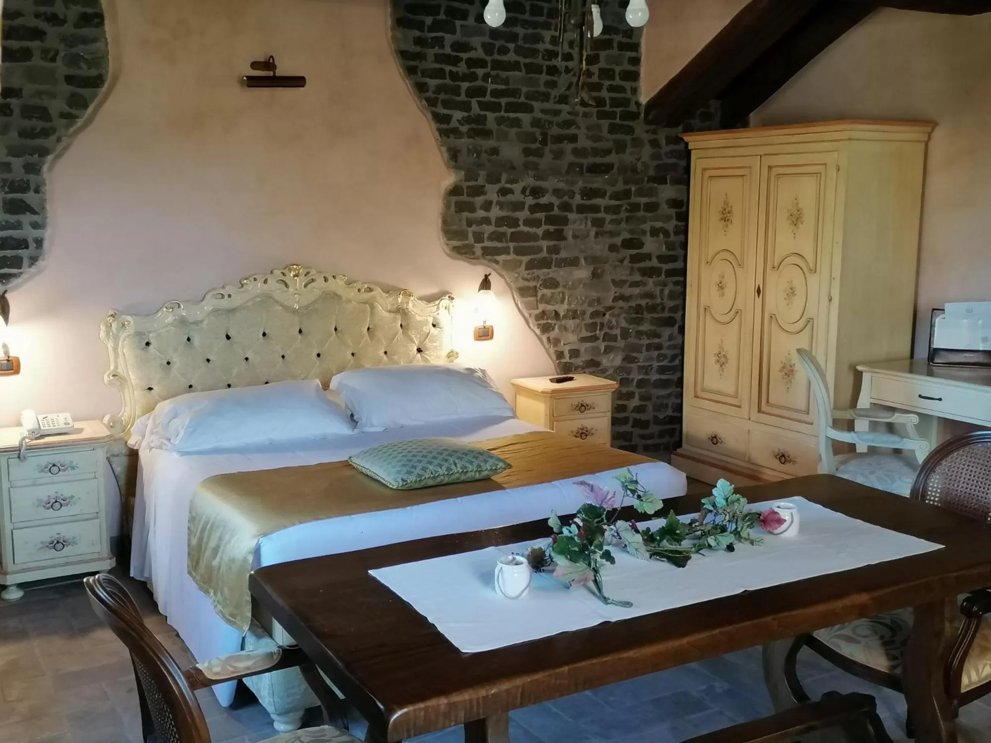 Bedroom, Bed in Relais Castrum Boccea