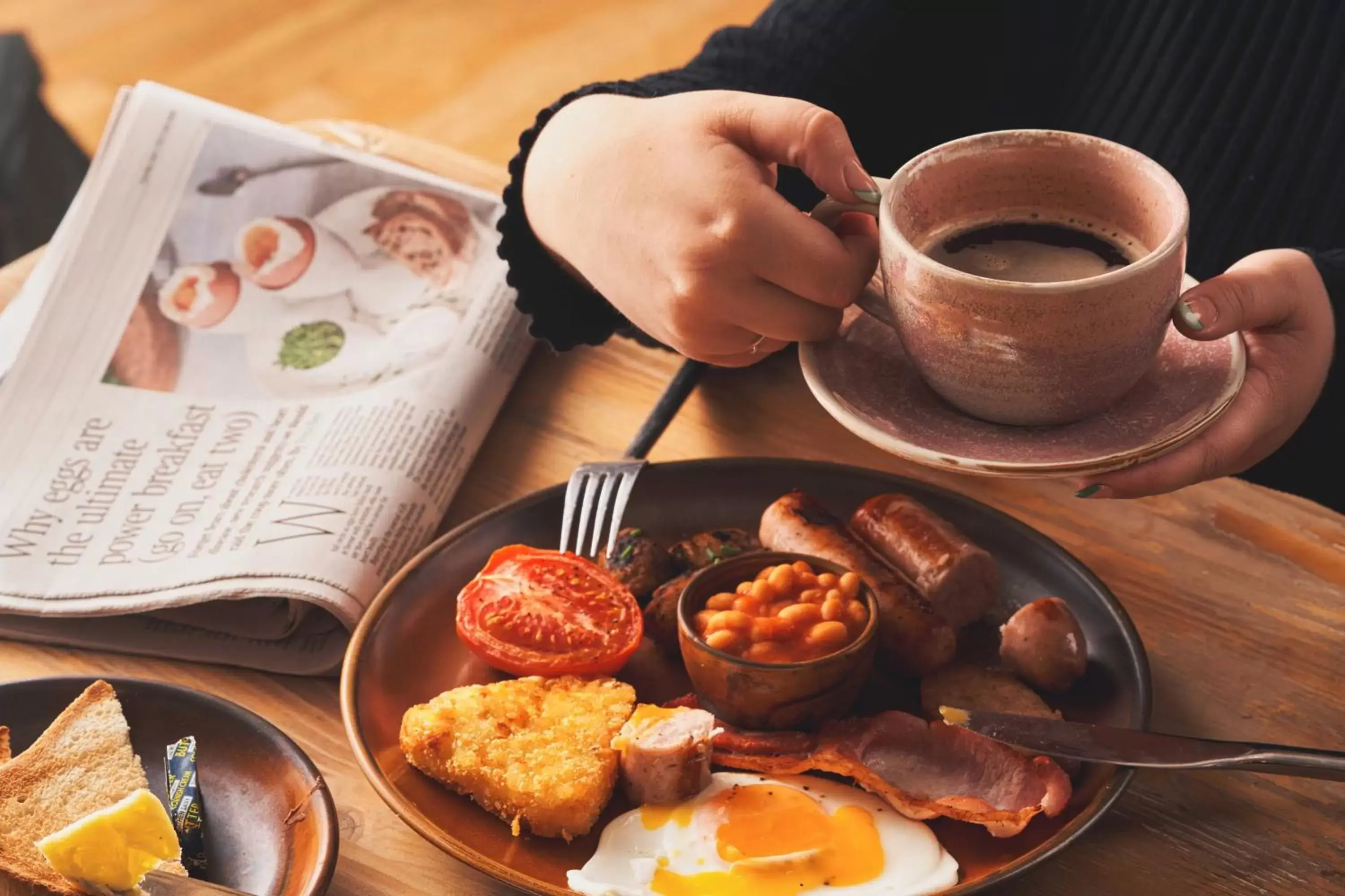 Food, Breakfast in Rose and Crown Yealmpton