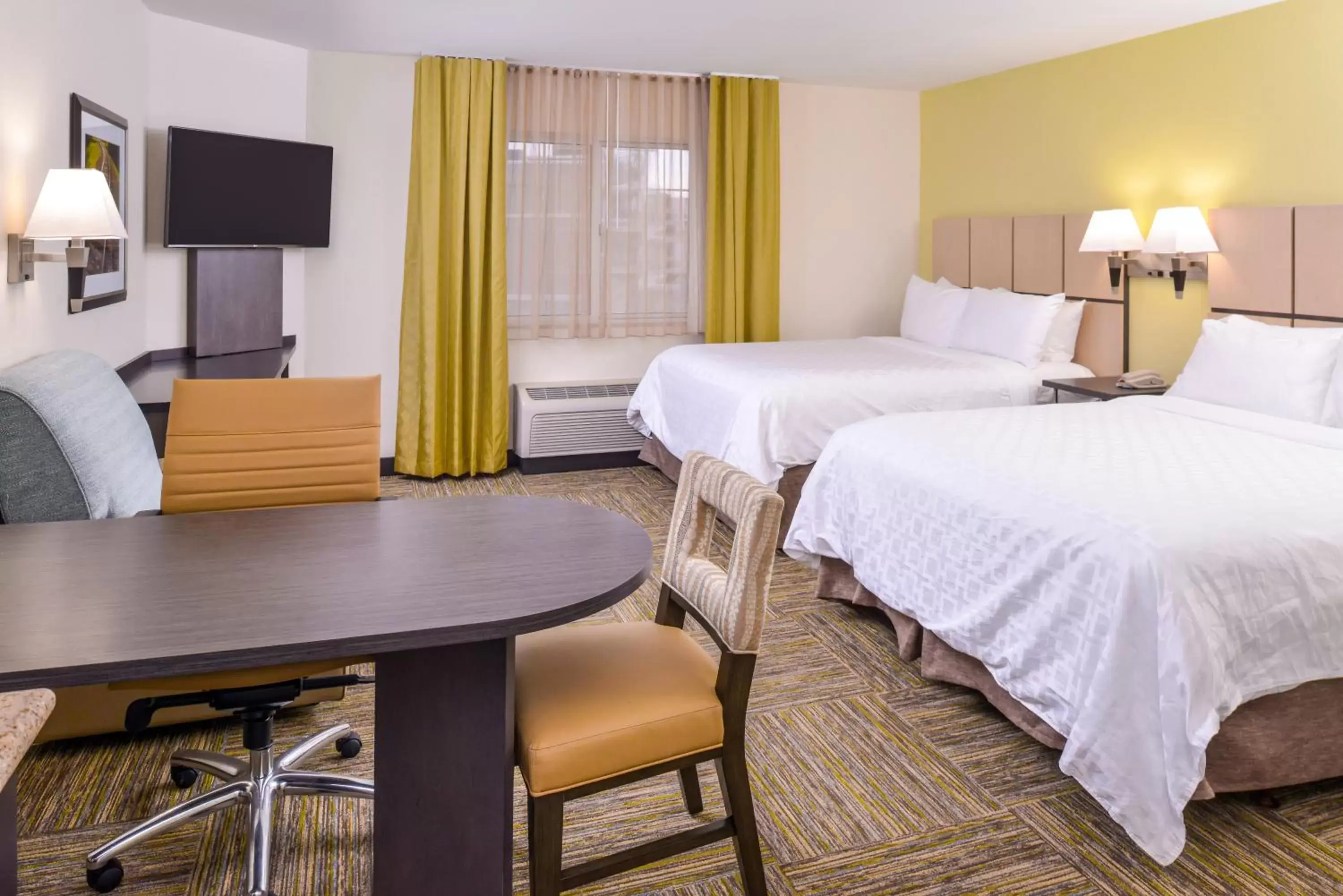 TV and multimedia, Bed in Candlewood Suites - Plano North, an IHG Hotel