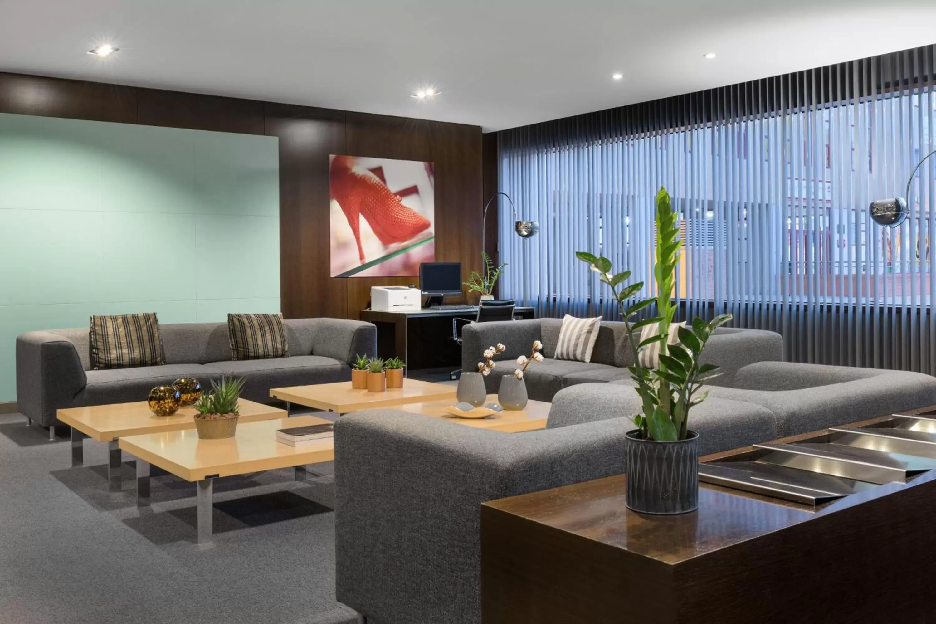 Lobby or reception, Seating Area in AC Hotel Elda by Marriott