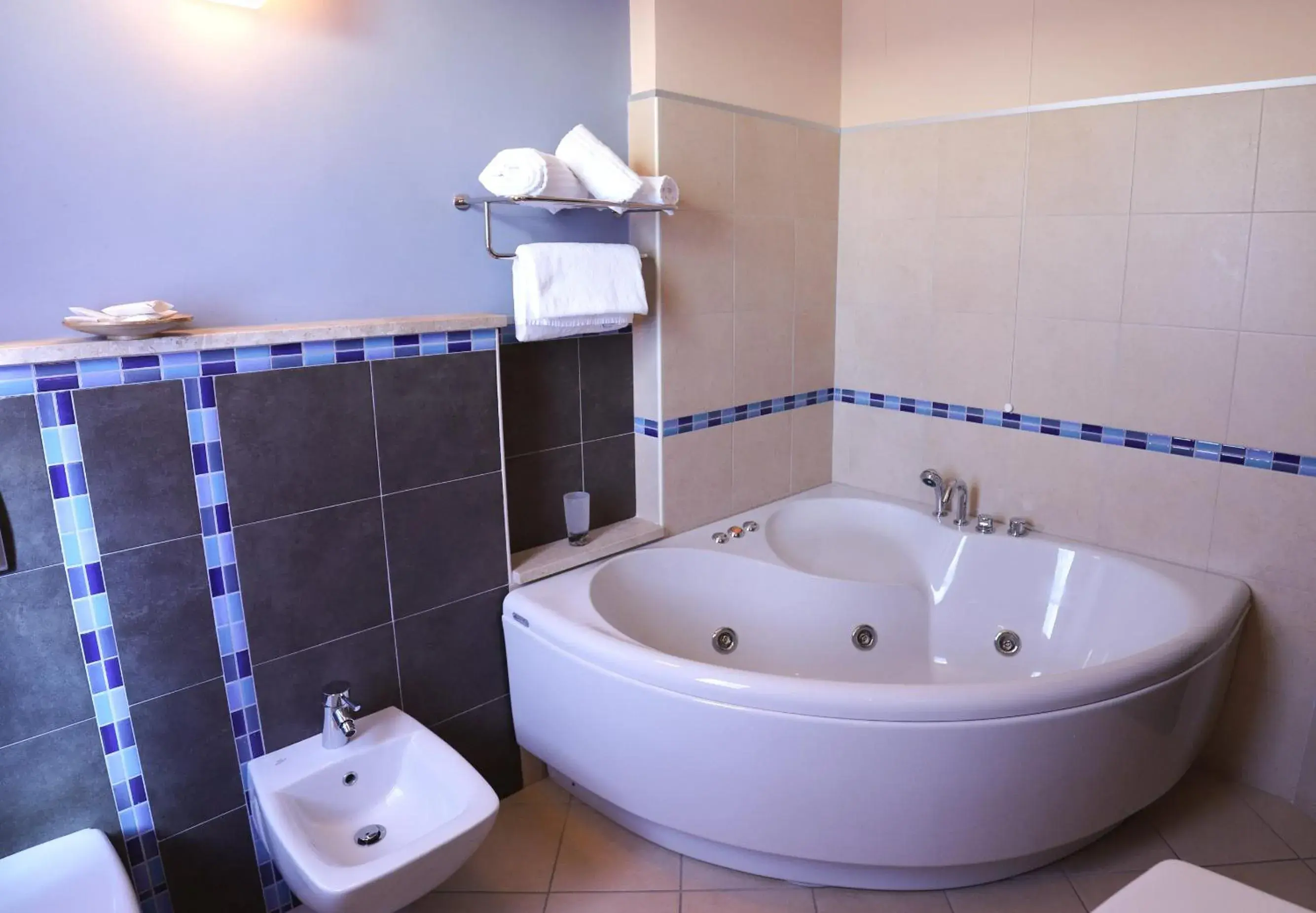 Bathroom in Janus Hotel