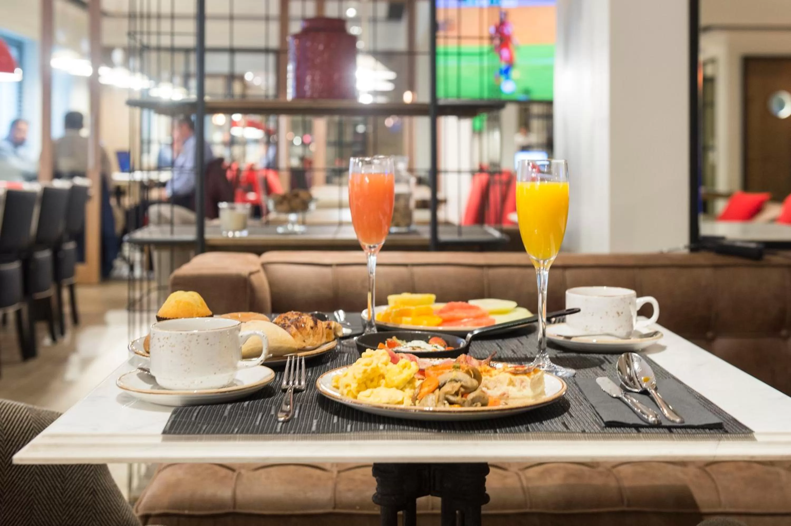 Buffet breakfast in Hotel Barcelona Universal