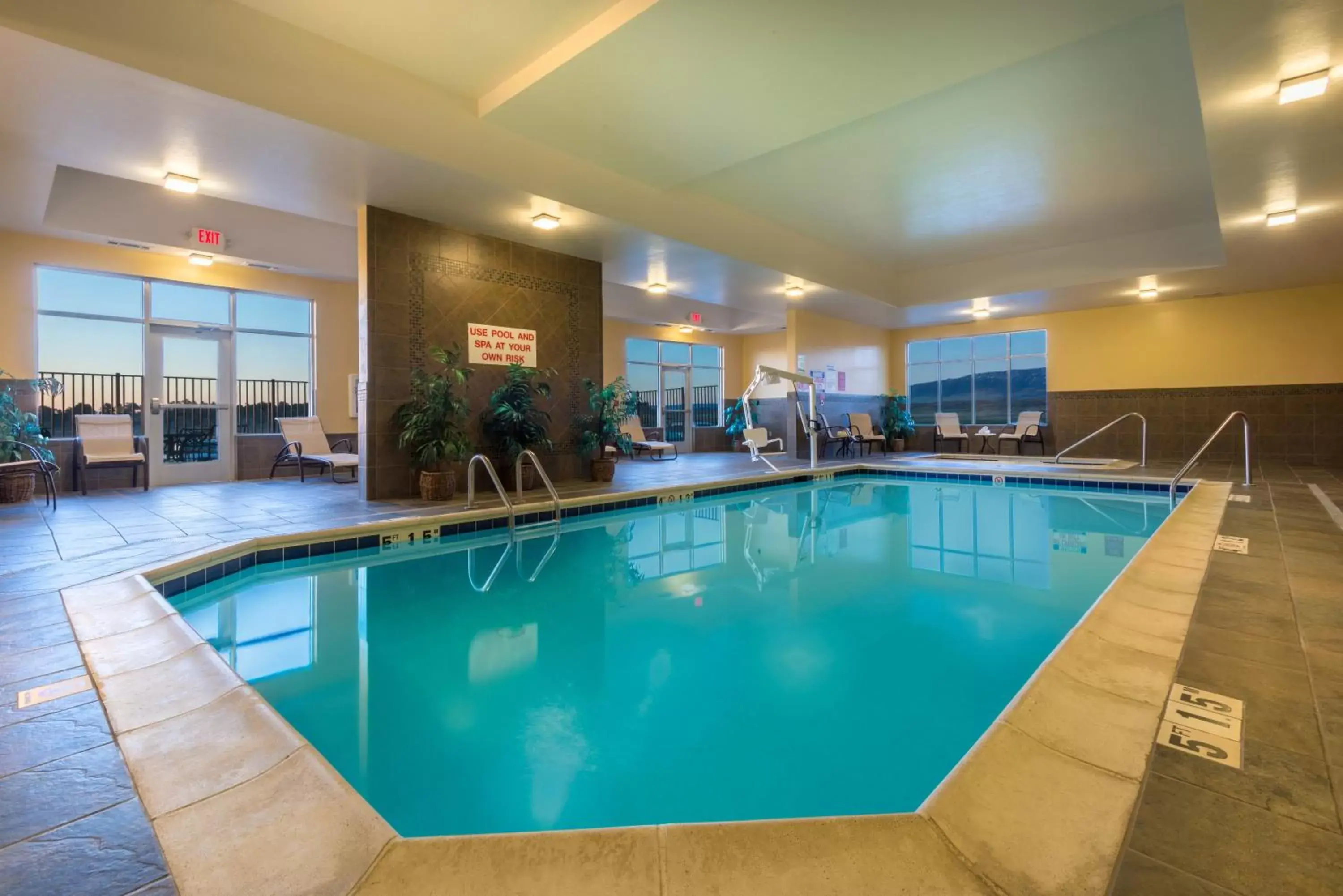 Swimming pool in Holiday Inn Casper East-Medical Center by IHG Swimming pool in Holiday Inn Casper East-Medical Center by IHG