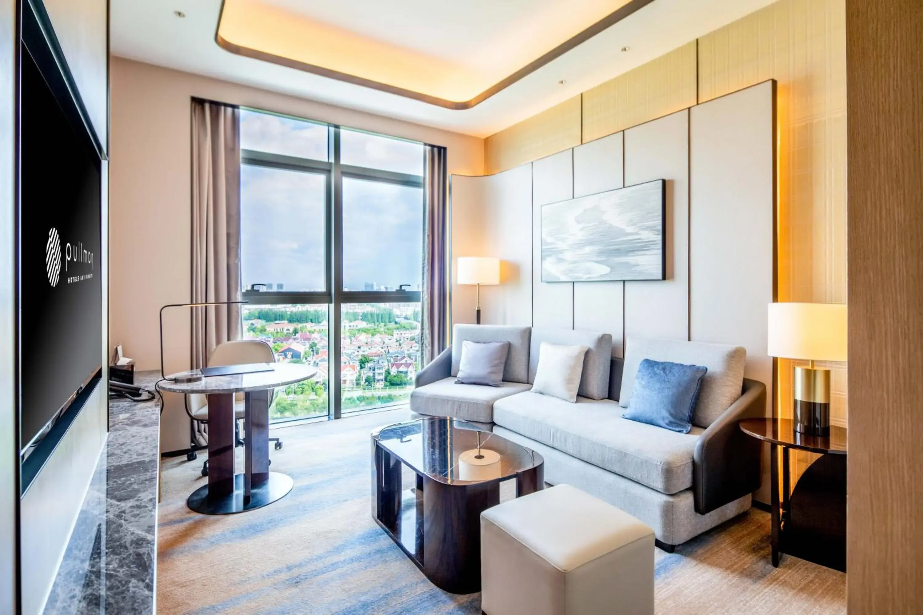 Living room, Seating Area in Pullman Suzhou Taicang