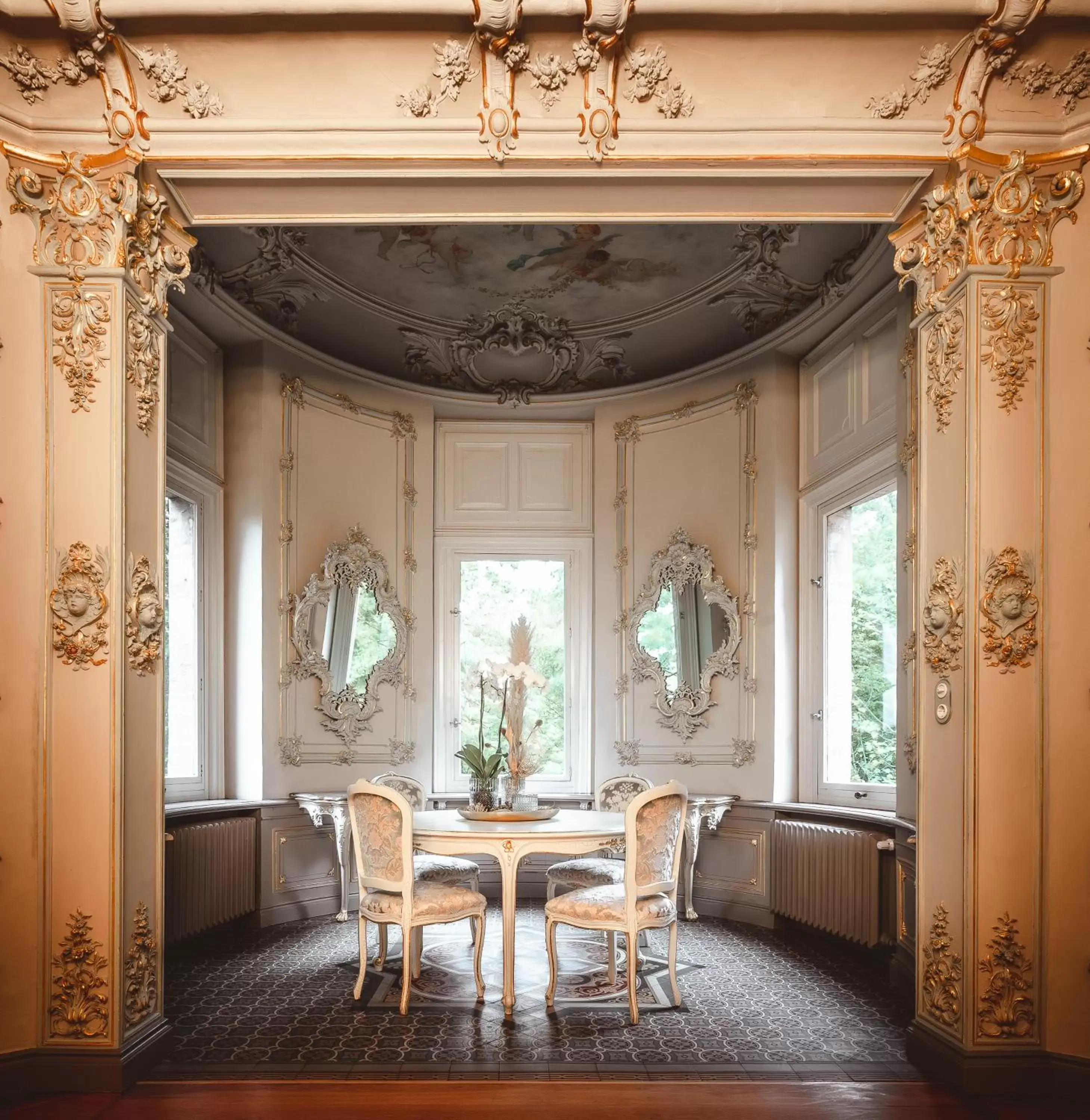 Coffee/tea facilities in Romantik Hotel Schloss Hohenstein