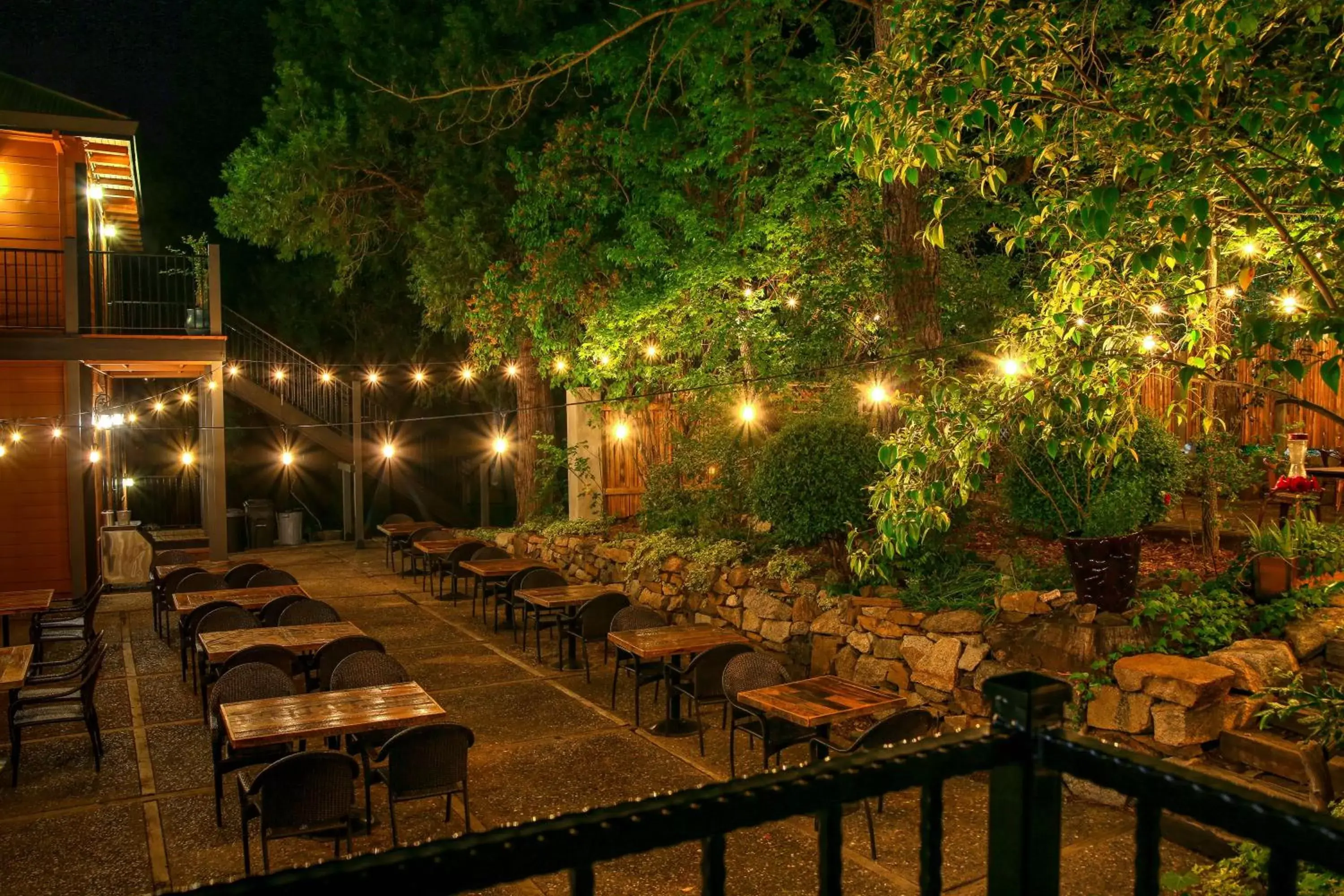 Patio in The Groveland Hotel