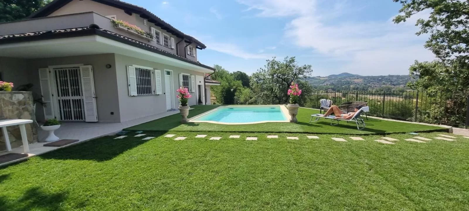 Pool view, Swimming Pool in B&B LE TERME