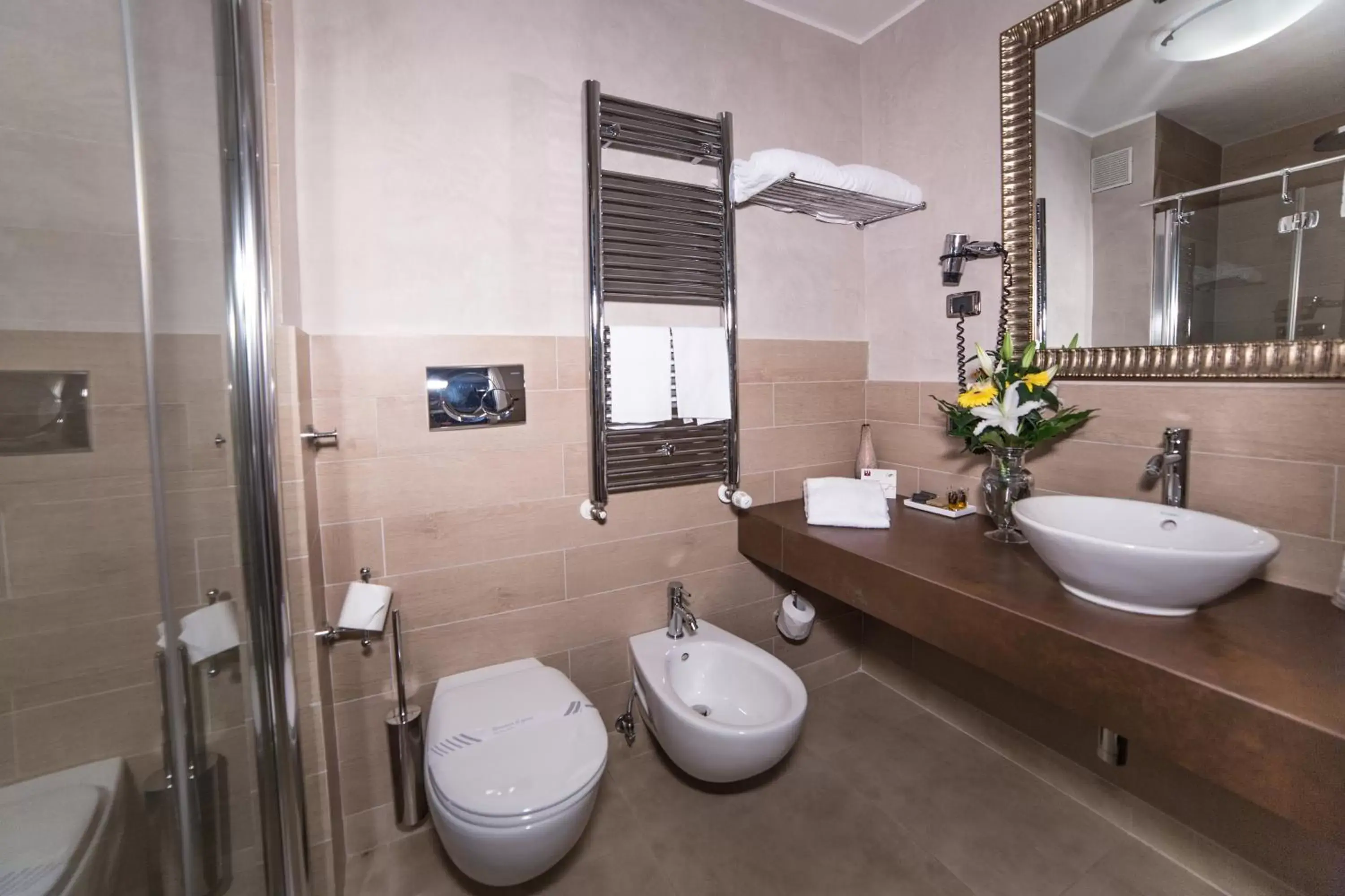 Toilet, Bathroom in Hotel Patavium
