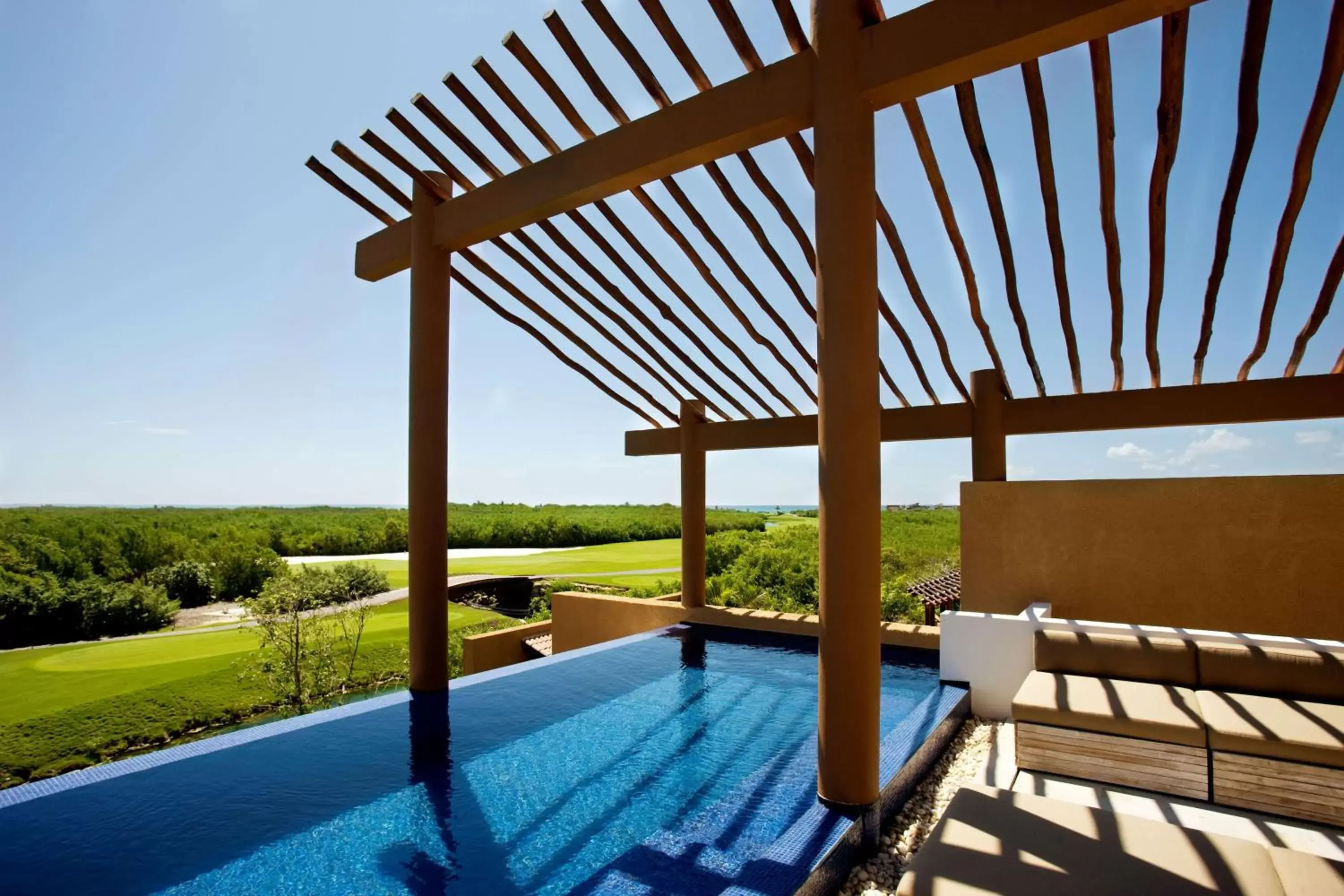 View (from property/room), Swimming Pool in Banyan Tree Mayakoba