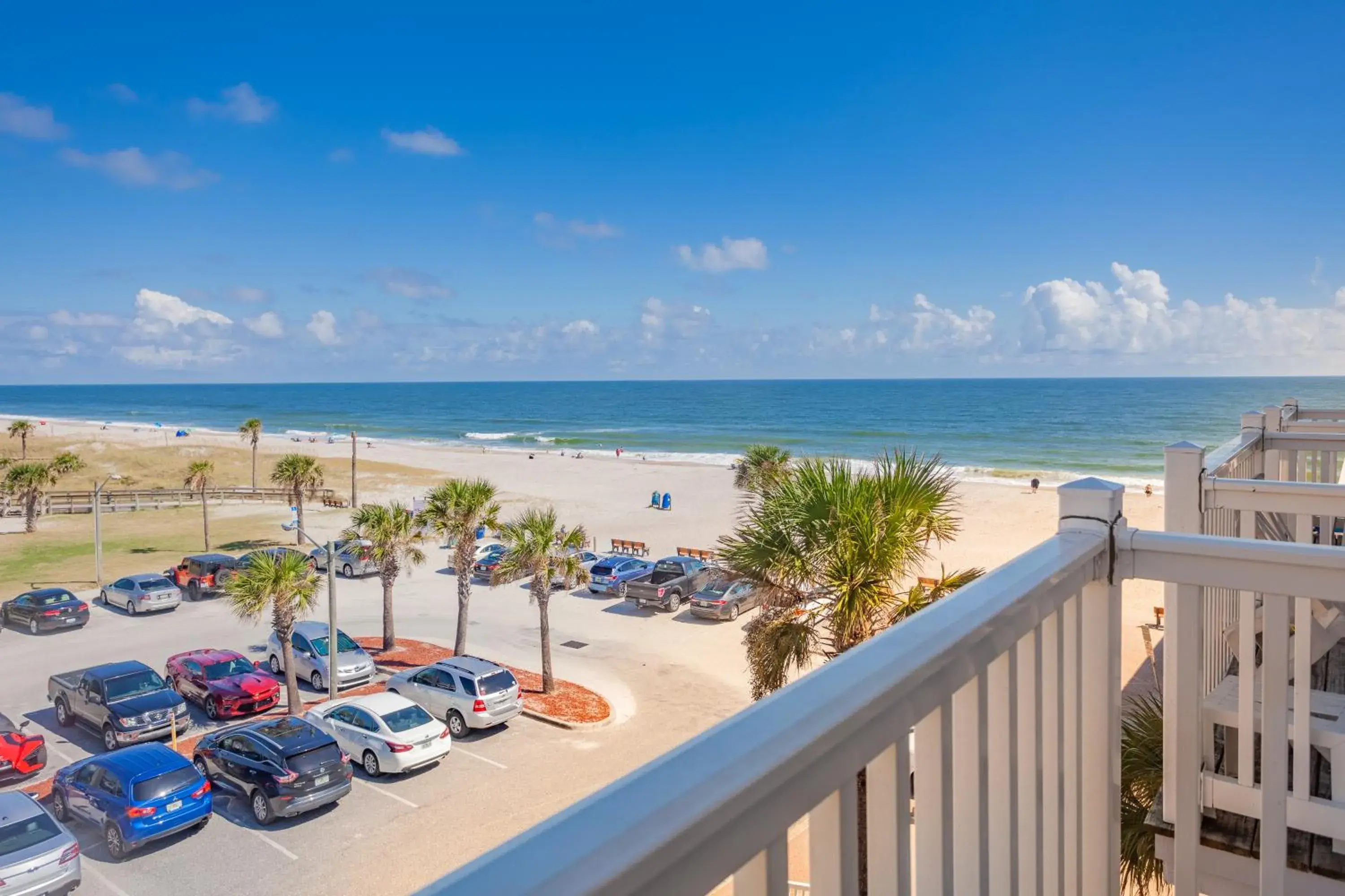 Balcony/Terrace, Sea View in Seaside Amelia Inn - Amelia Island