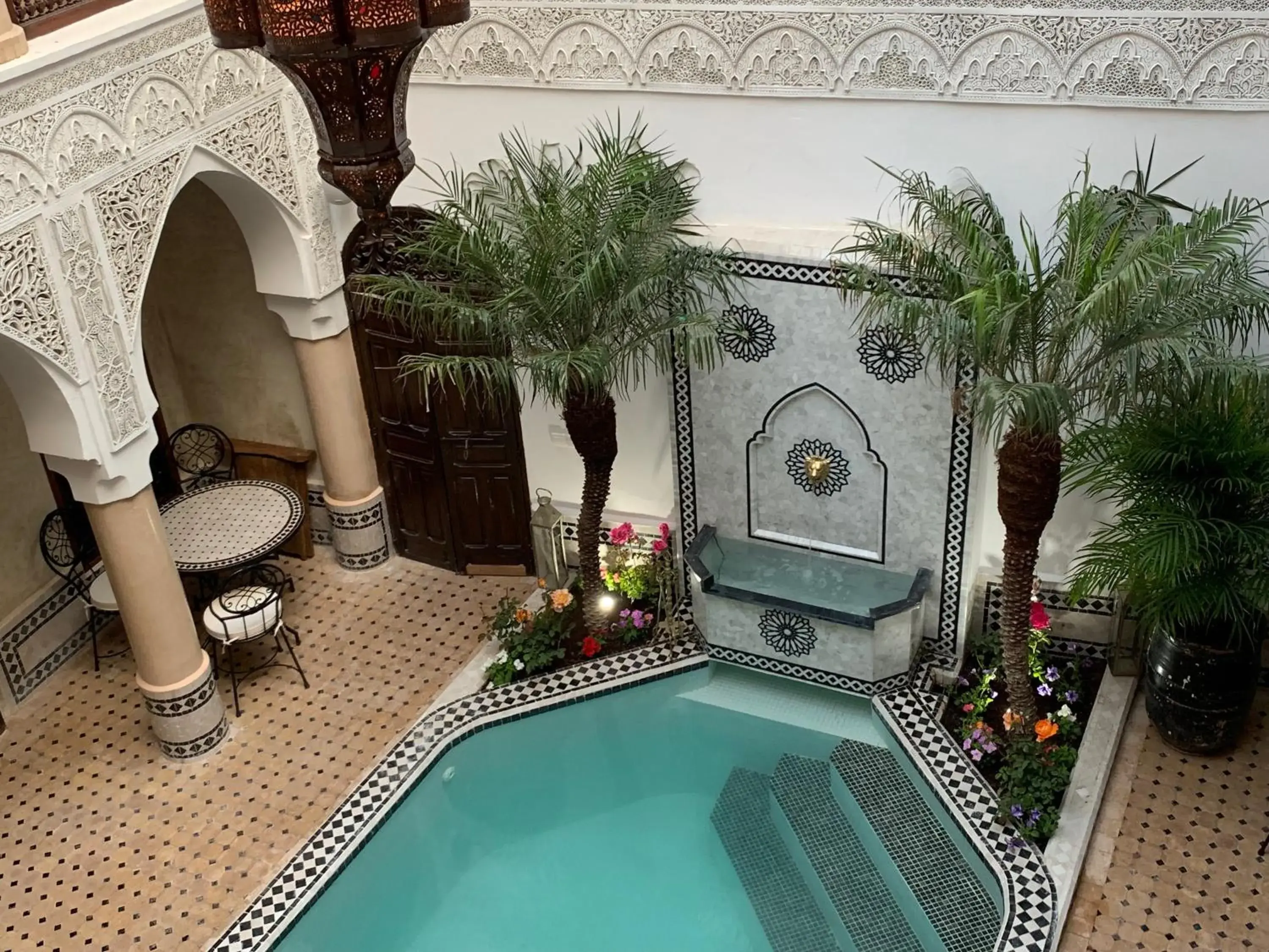 Decorative detail, Pool View in Riad Abaka hotel & boutique