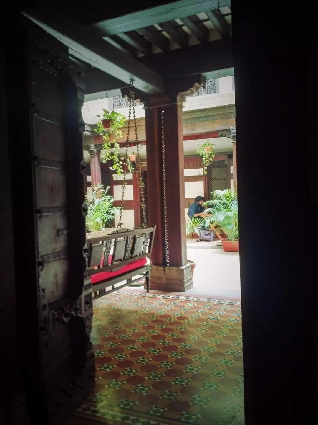 Patio in Deewanji Ni Haveli
