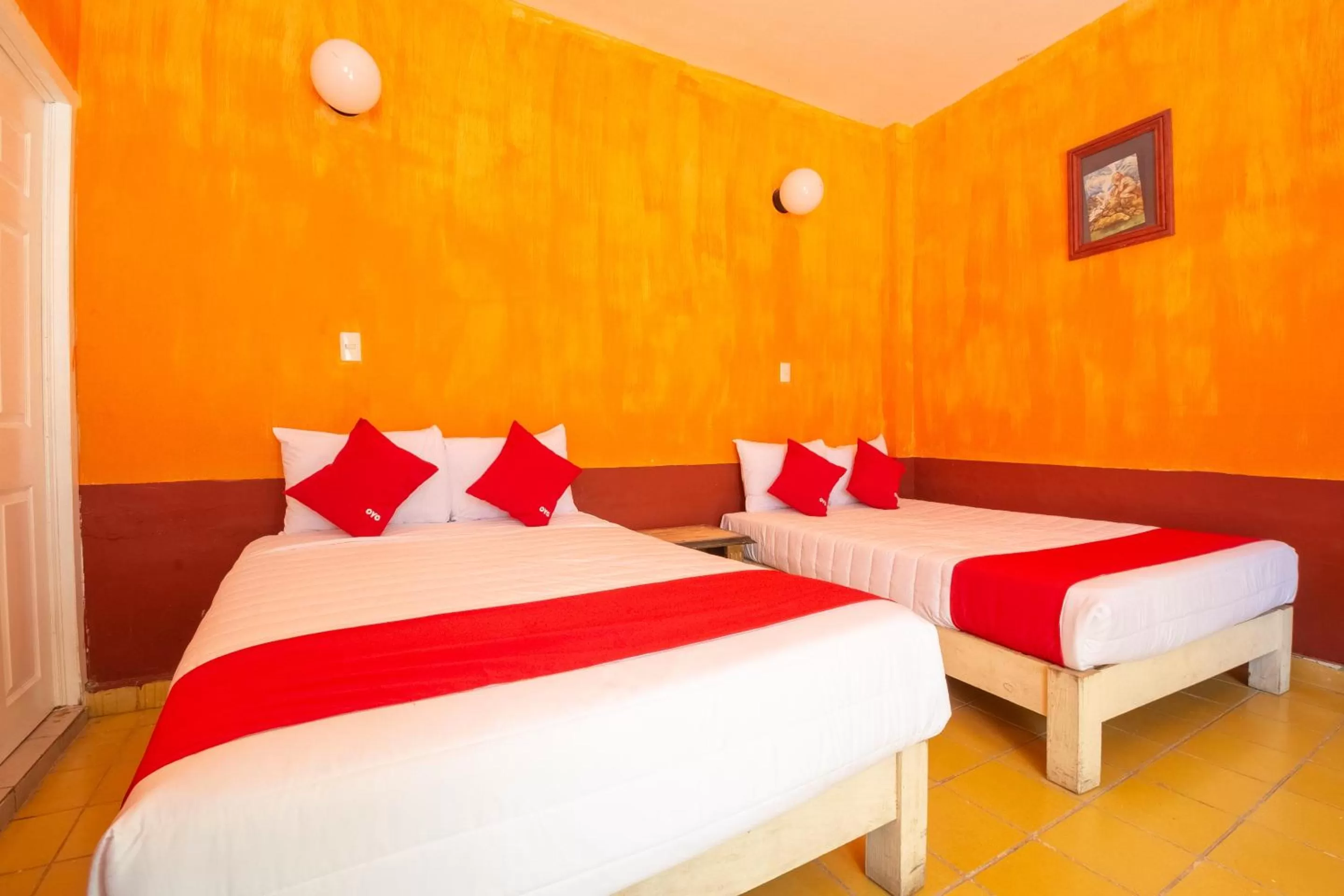 Bedroom, Bed in OYO Hotel Meson de la Concepcion